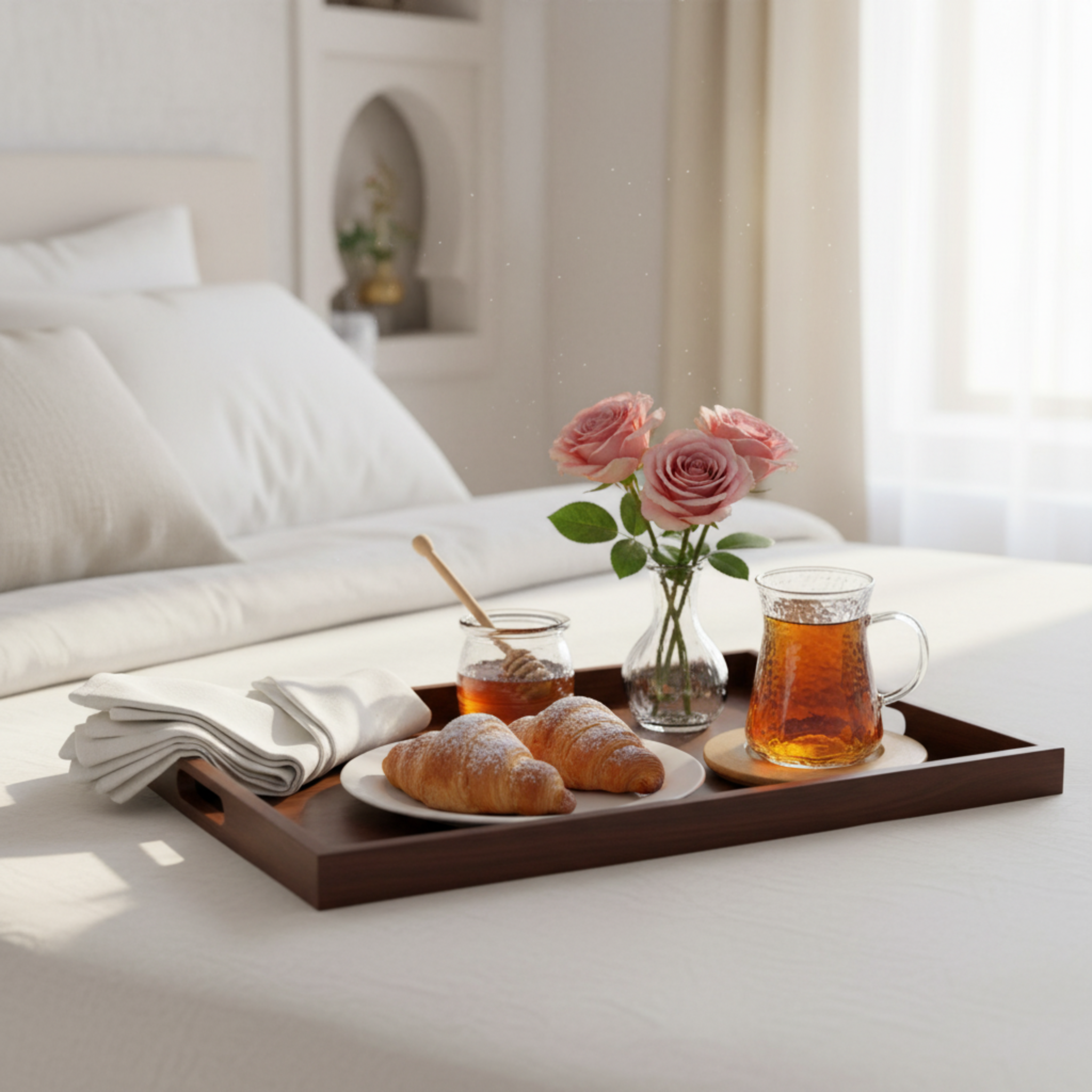 Service à Thé en Verre – Design Élégant & Résistant Tunisie