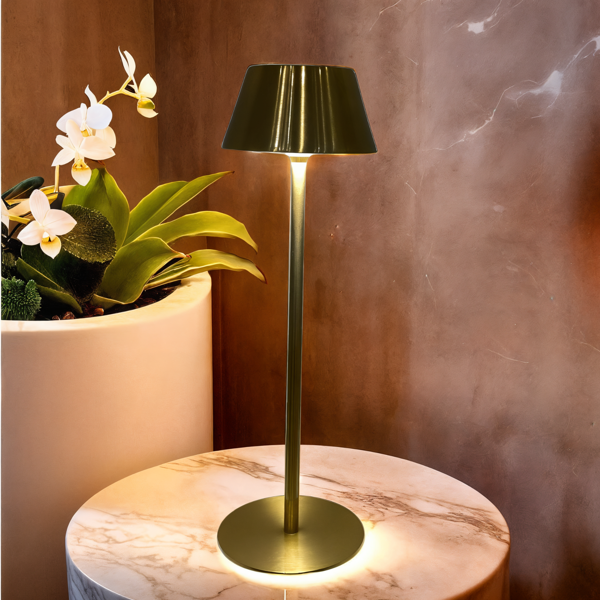 Lampe de Table LED Rechargeable | Finition Luxe et Style | Fiolla Home