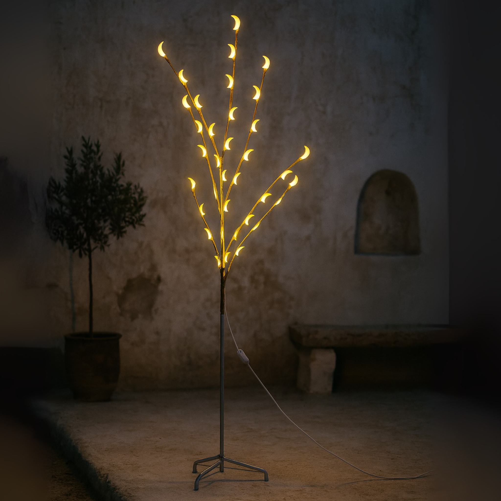 Lampadaire Lune LED Tunisie | Luminaire décoratif | Fiolla Home