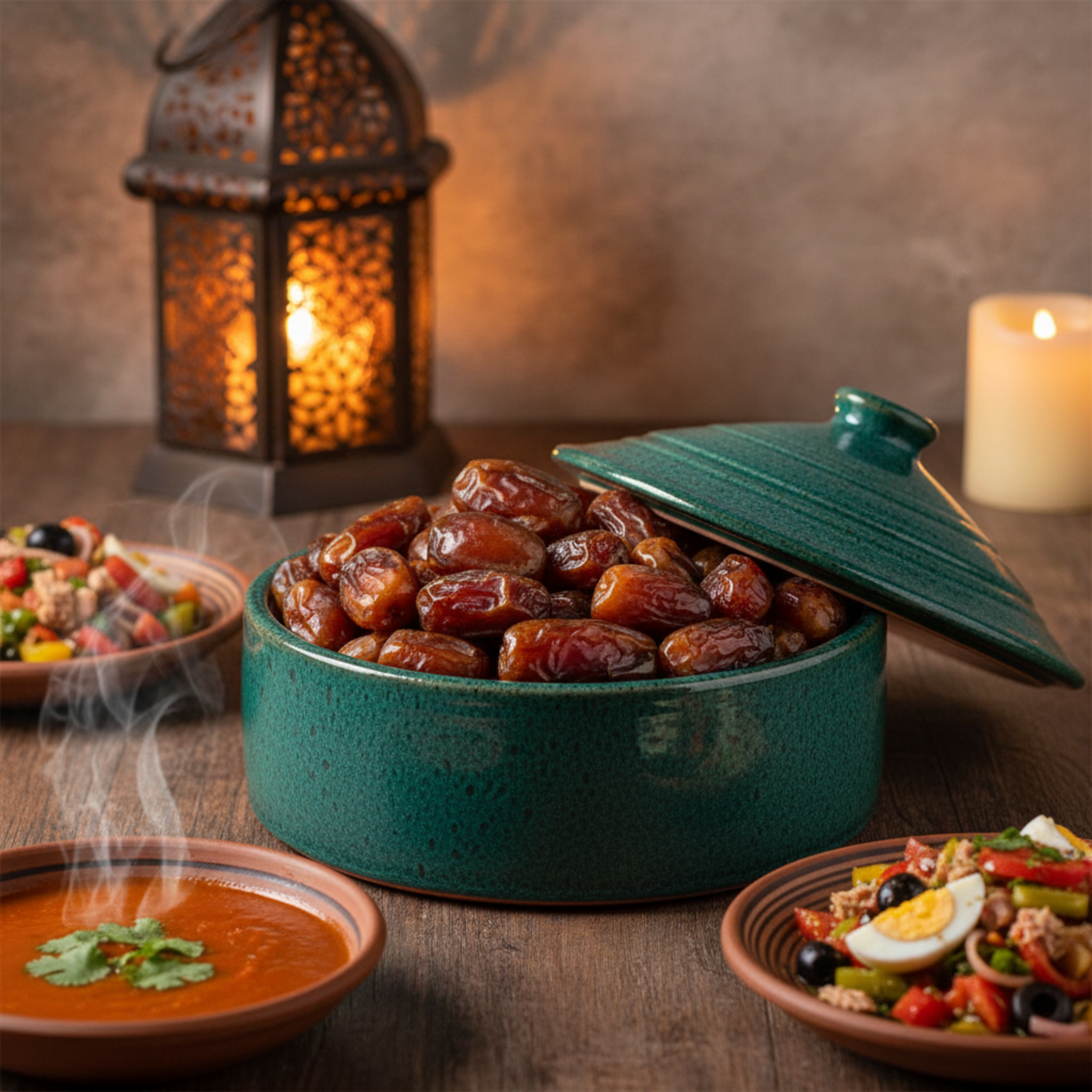 Tajine en céramique avec couvercle – Made in Tunisia