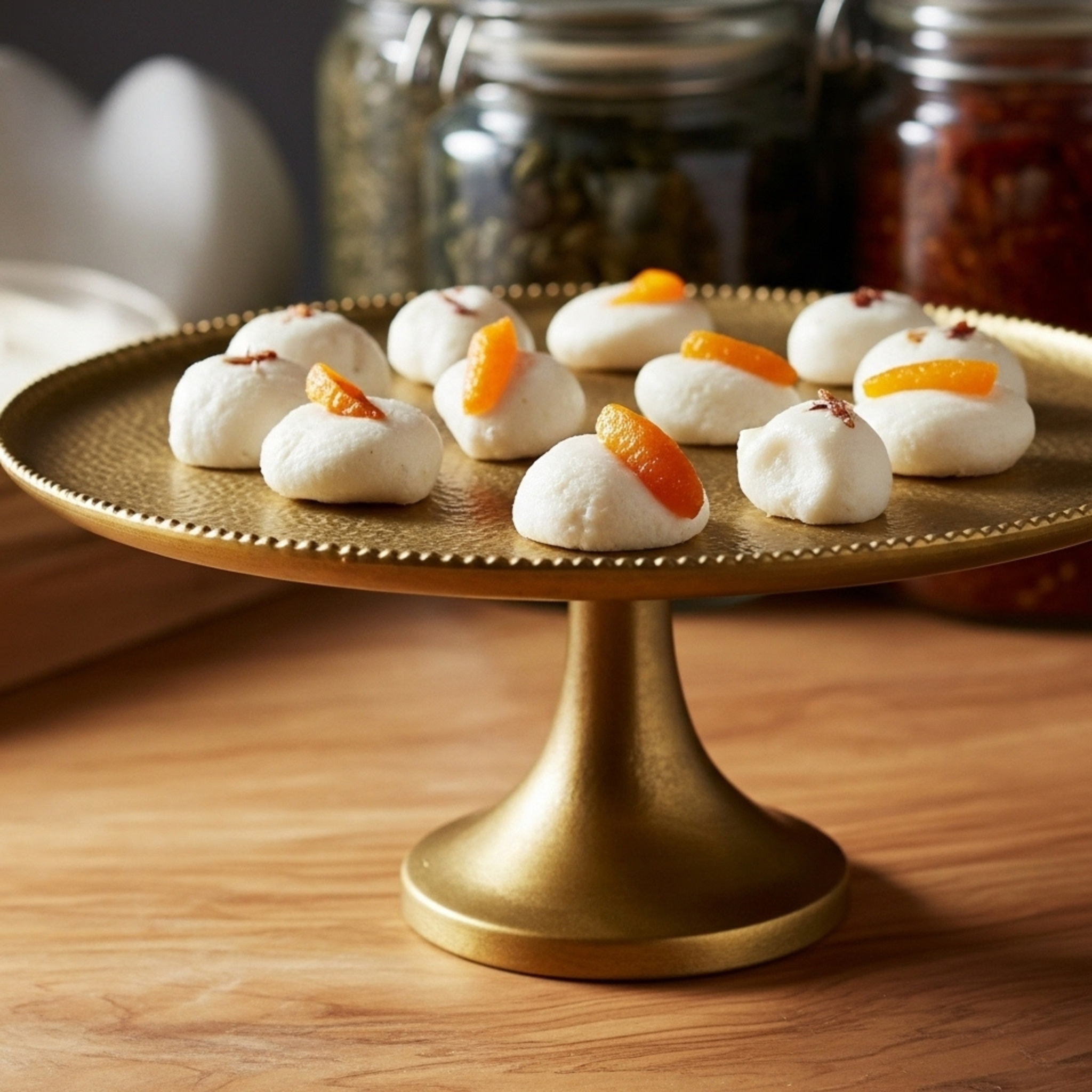 Plateau à Gâteau Cuivre Indien Grand Format | Fiolla Home