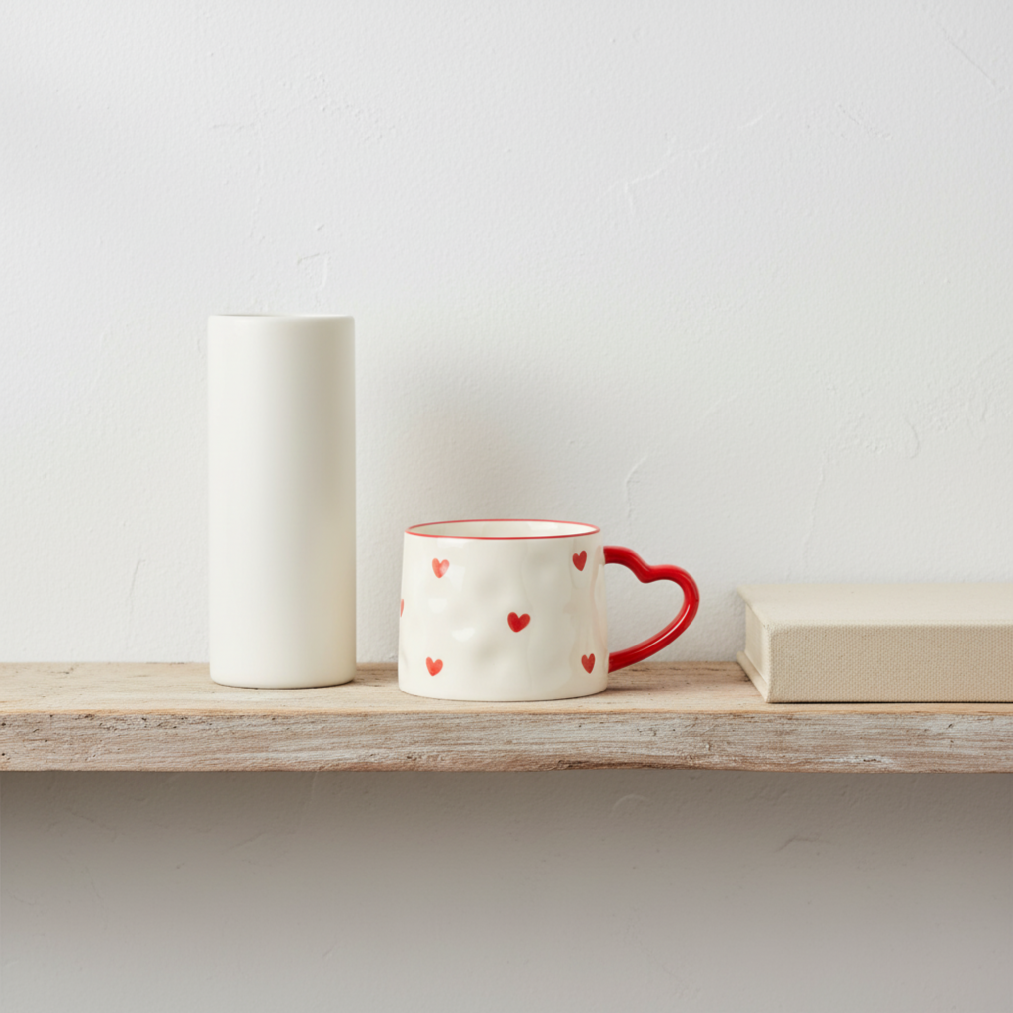 Mug Cœur en Céramique 400 ml – Fiolla Home Tunisie