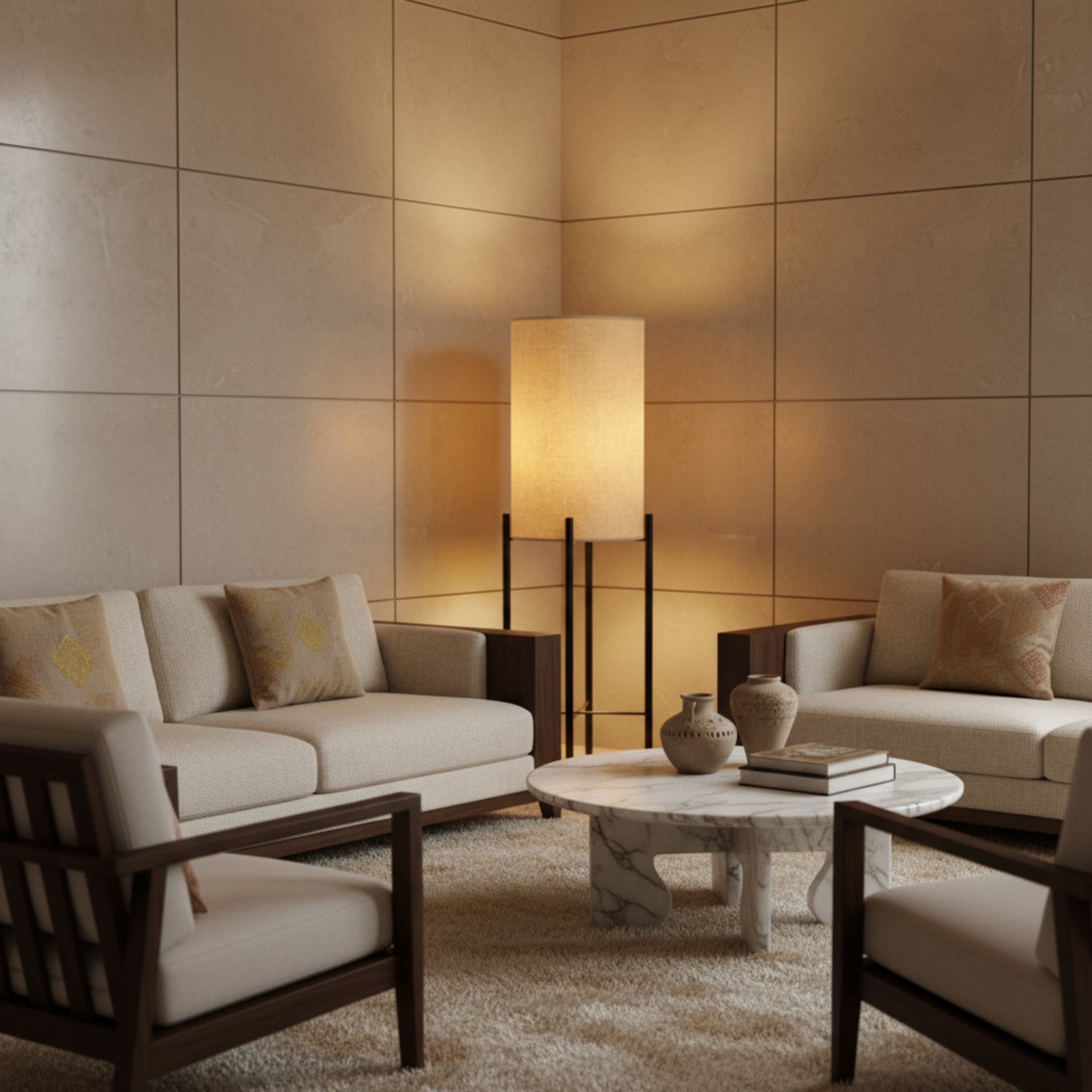 Lampadaire Design Sur Pied – Luminaire d'Ambiance Salon Tunisie