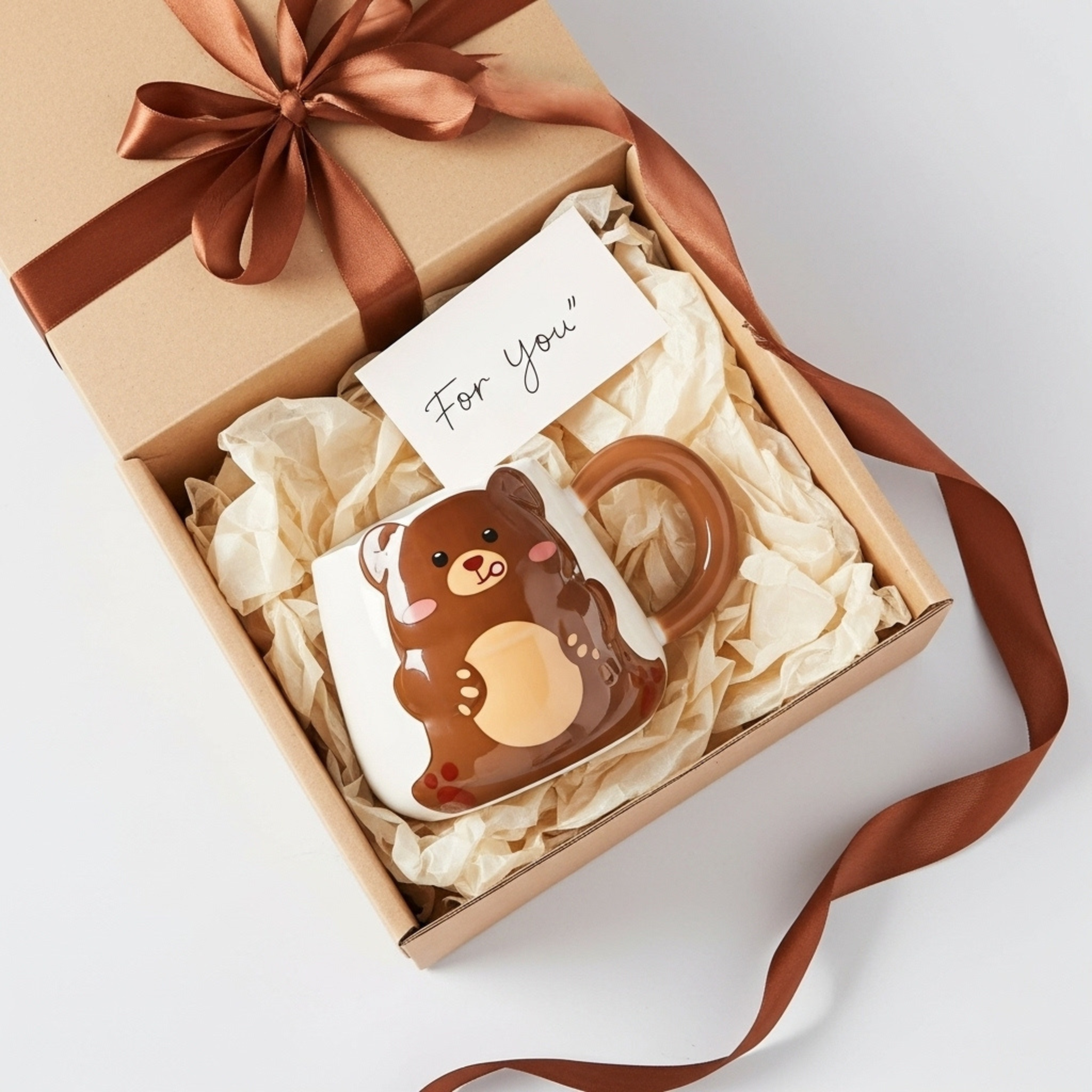 Mug Ourson en Céramique – Anse Confort | Fiolla Home