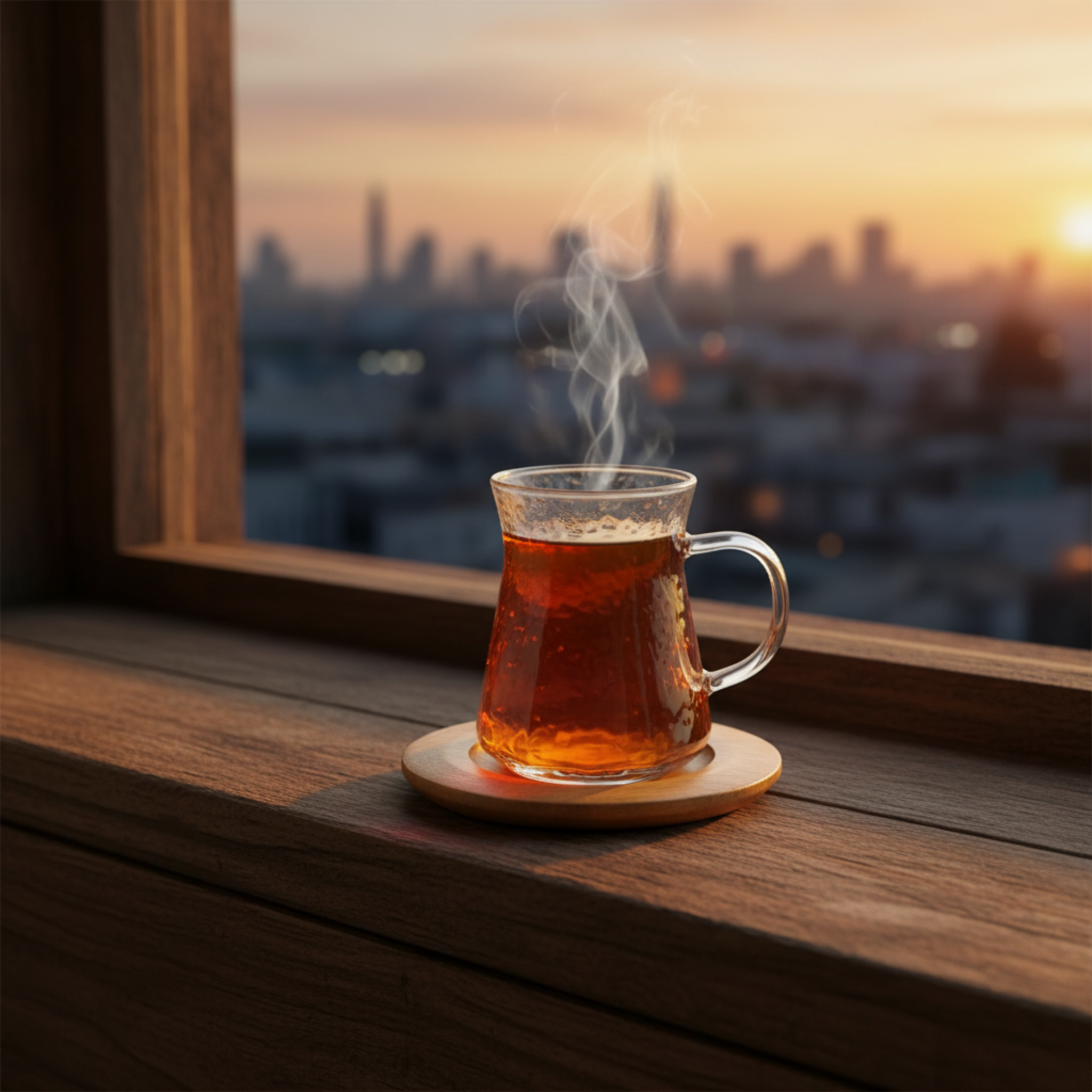 Service à Thé en Verre – Design Élégant & Résistant Tunisie