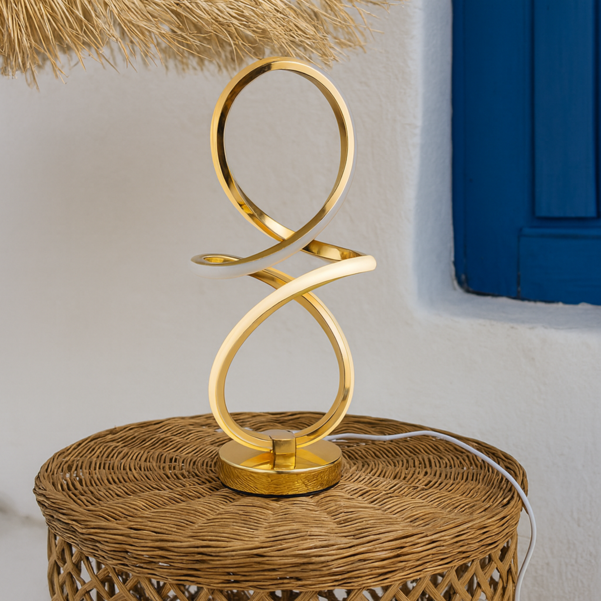 Lampe LED Design Dorée Moderne – Éclairage Décoratif