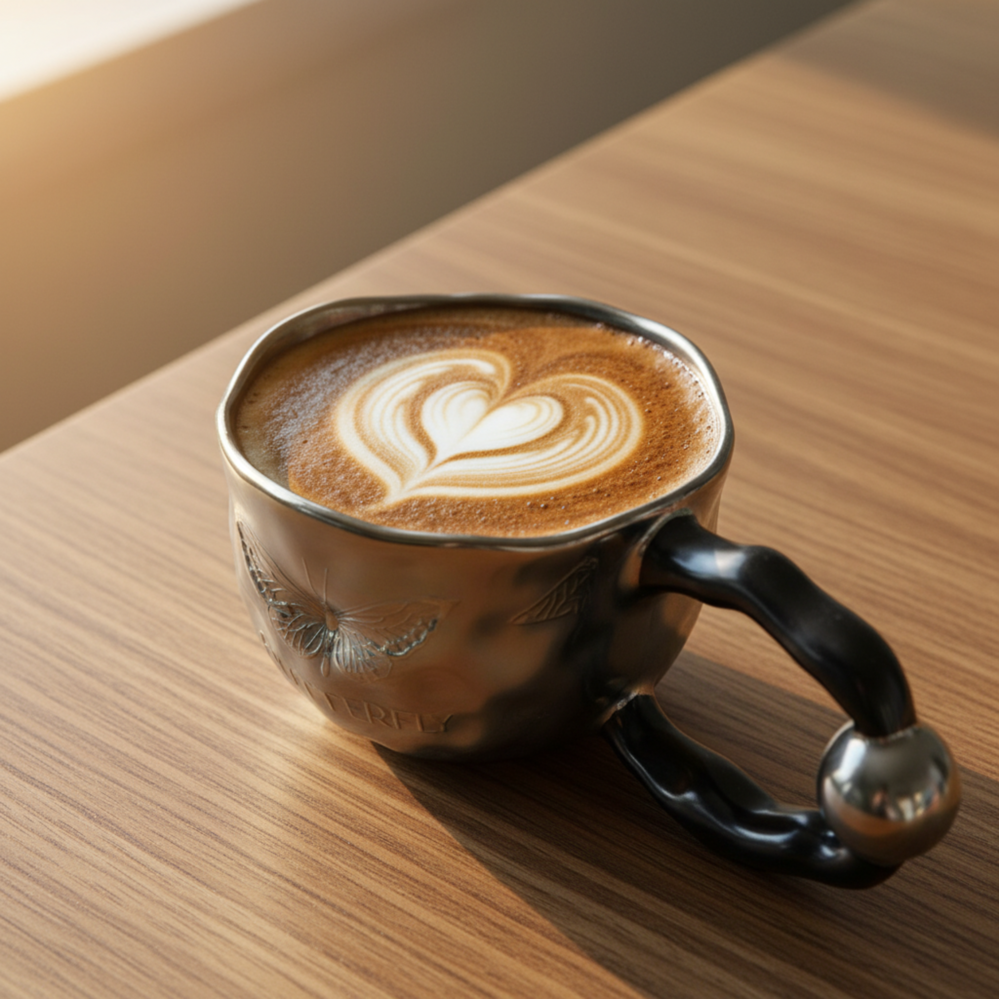 Mug Papillon "Butterfly" Céramique & Anse Design - Tunisie