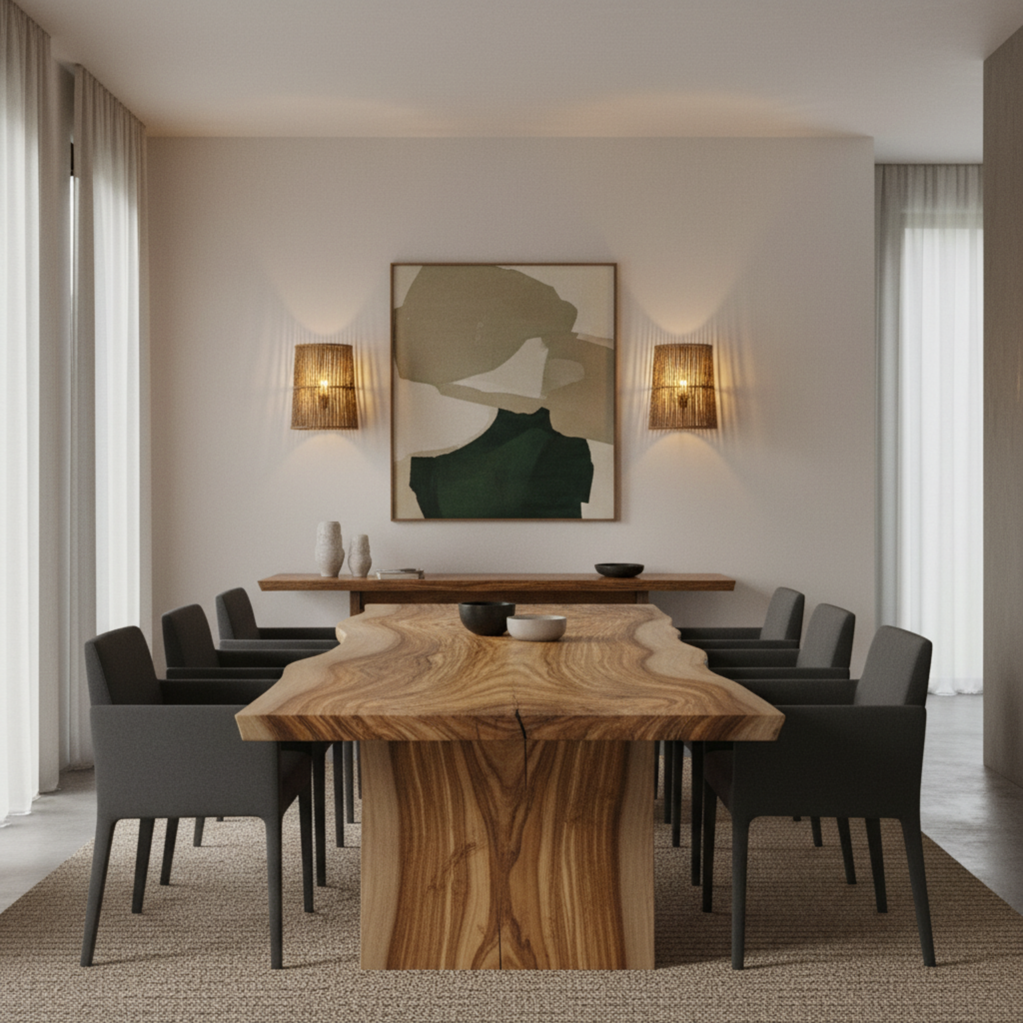 Applique Murale Fibres de Palmier Artisanale Fait Main | Fiolla Home