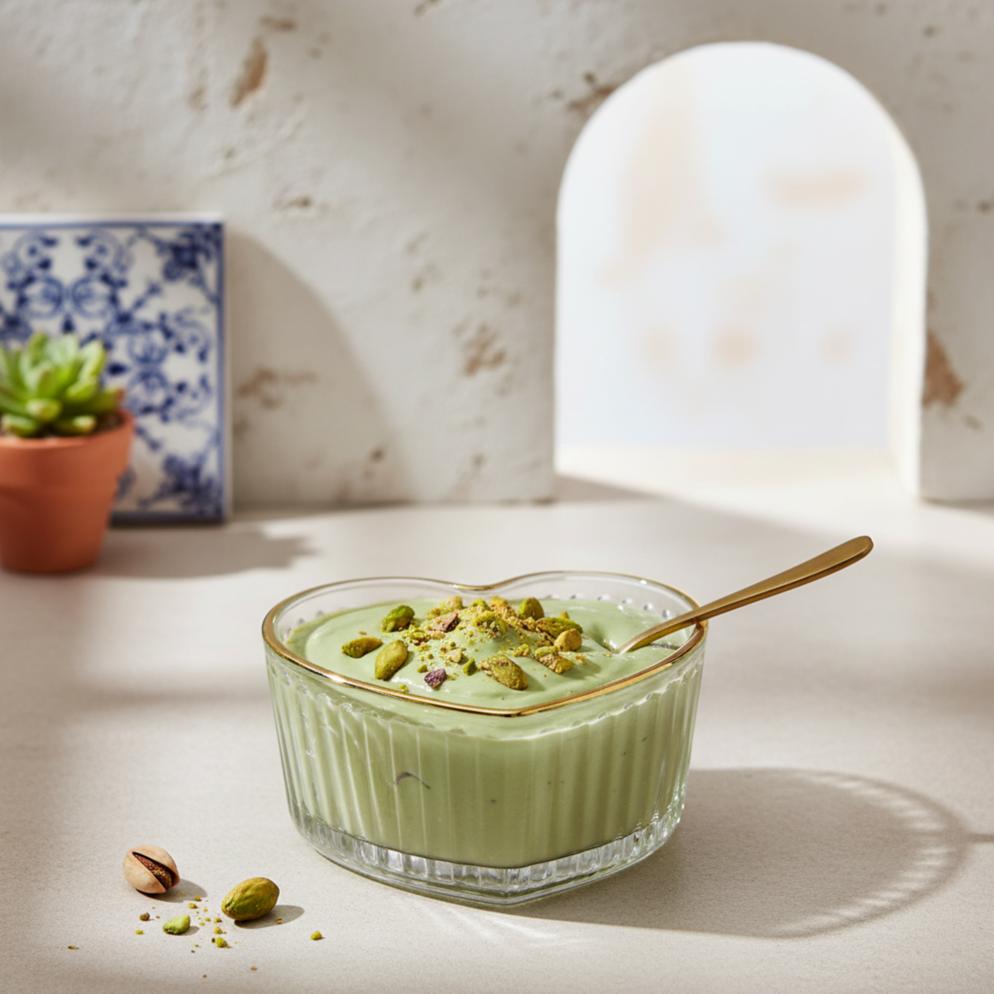 Set 6 Pots en Verre Forme Cœur – Présentation Chic & Gourmande