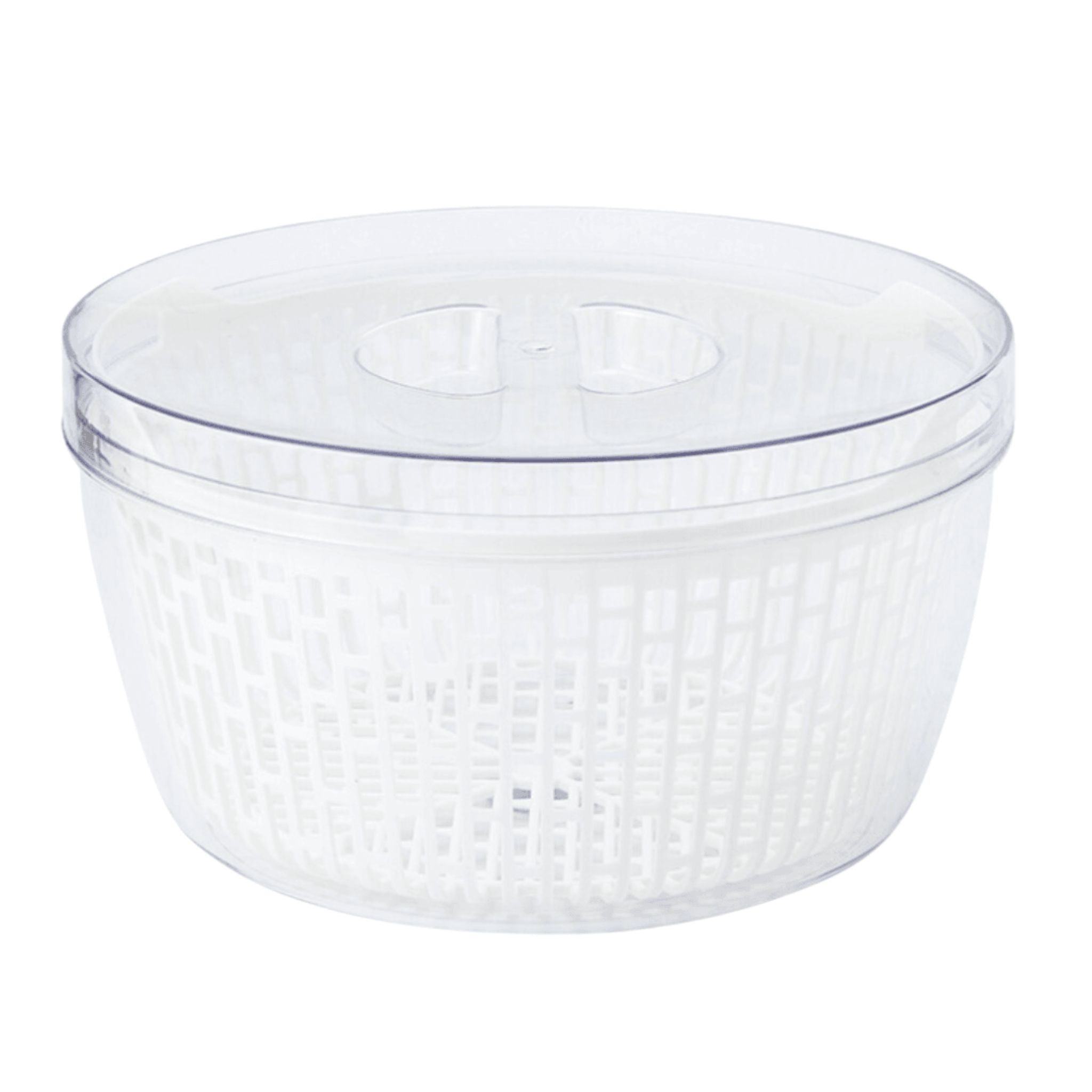 Boîte de rangement transparente vide pour légumes et fruits, idéale pour garder vos aliments frais et organisés, disponible chez Fiolla Home.