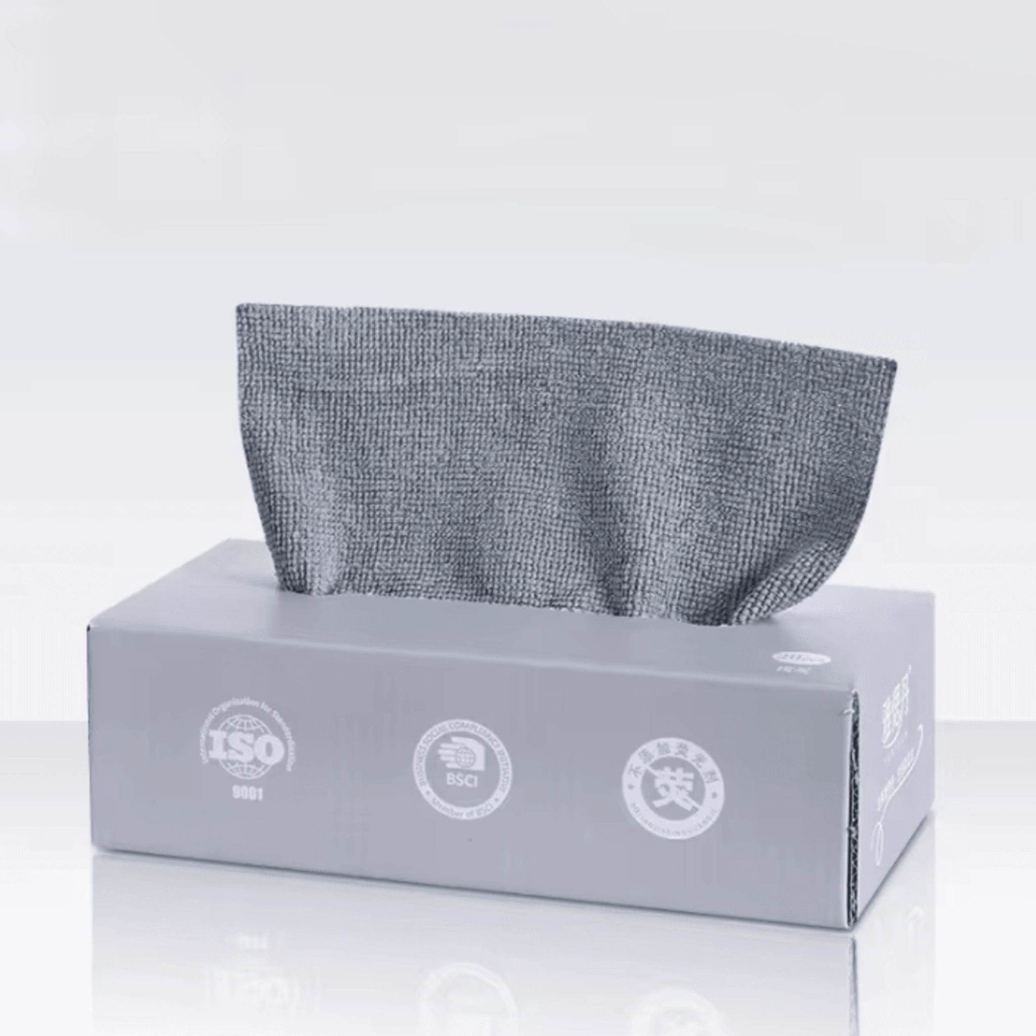 Lingettes en microfibre haute qualité, réutilisables, idéales pour verre, inox, bois, et plus