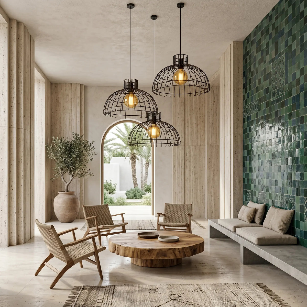 luminaire-cage-industriel-noir-sur-mesure-grossiste-tunisie