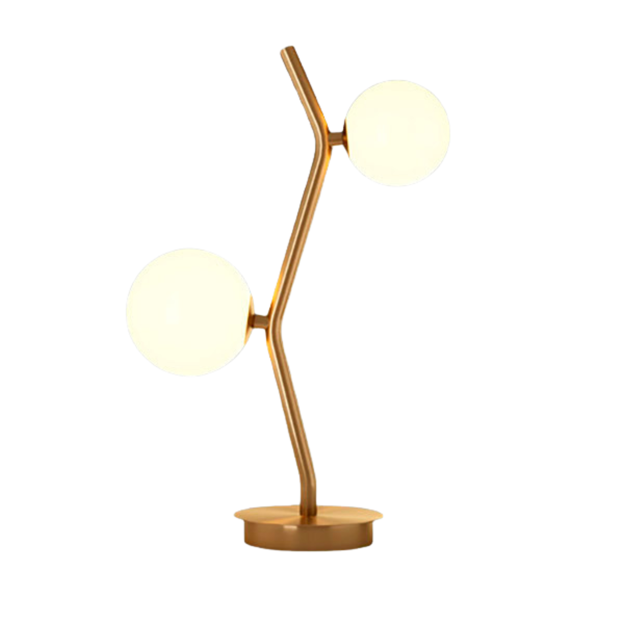 Lampe de Chevet Double Sphère | Lumière Douce | Fiolla Home