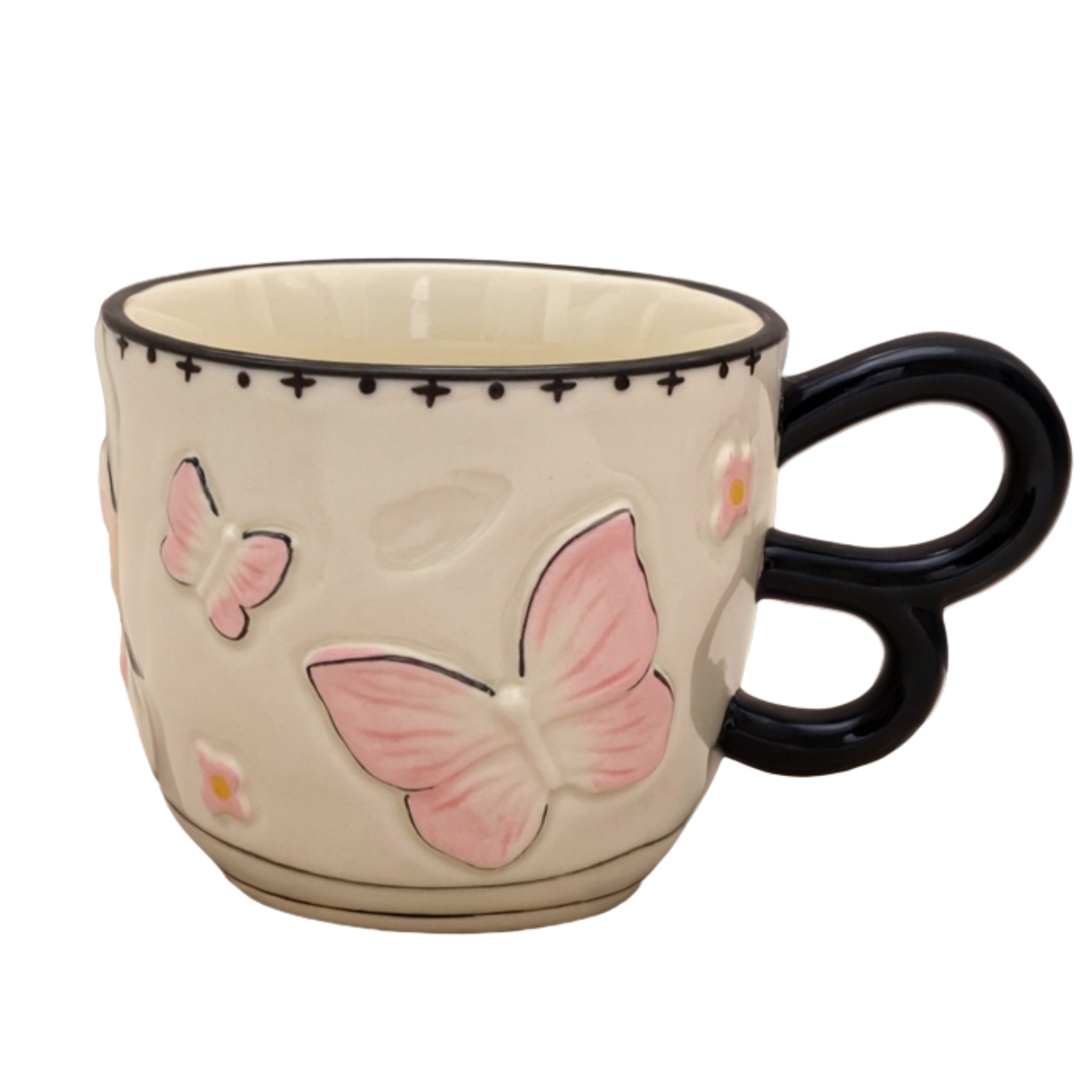 Mug Papillon Élégant | Tasse Poétique Déco Maison | Fiolla Home