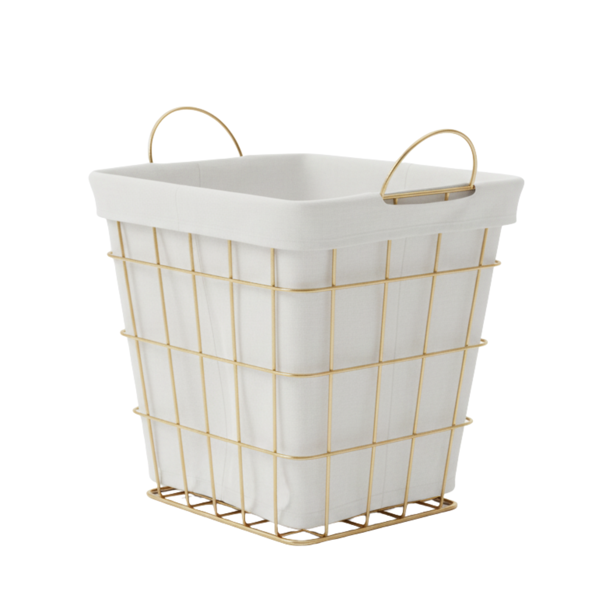 Panier à Linge Tunisie | Design Élégant avec Housse Tissu | Fiolla Home