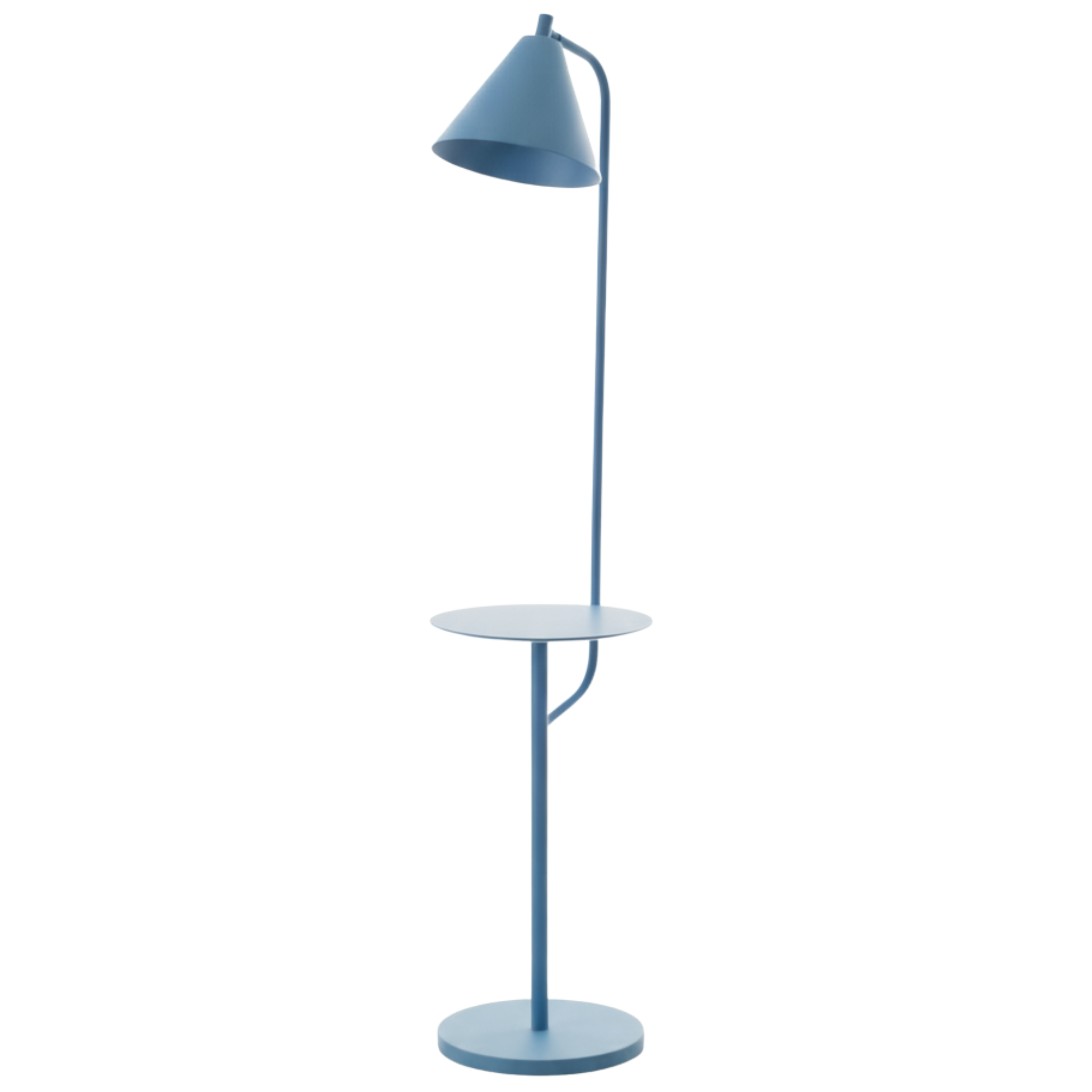 Lampadaire LED Moderne avec Table Intégrée – Design Scandinave