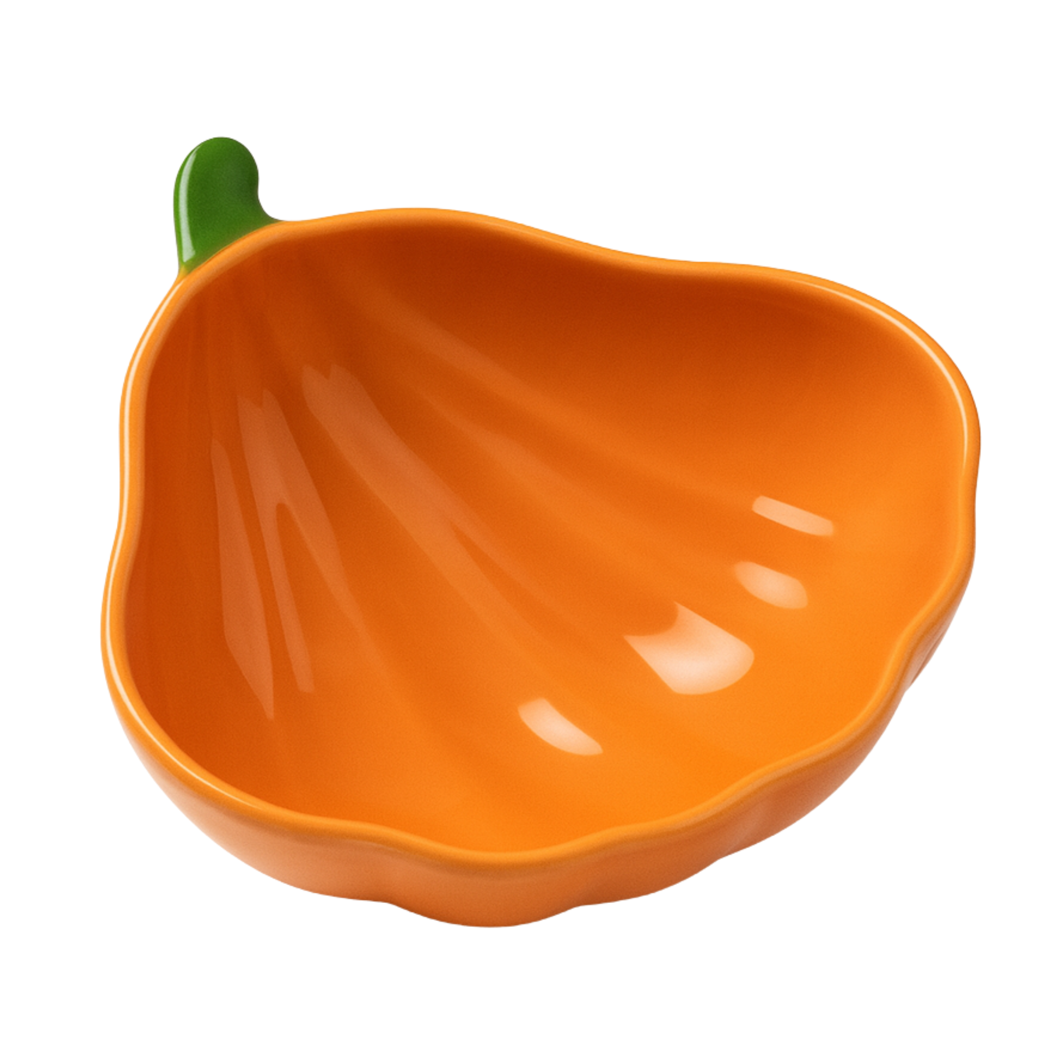 Bol Assiette Citrouille Grande – Céramique Orange Automne Tunisie