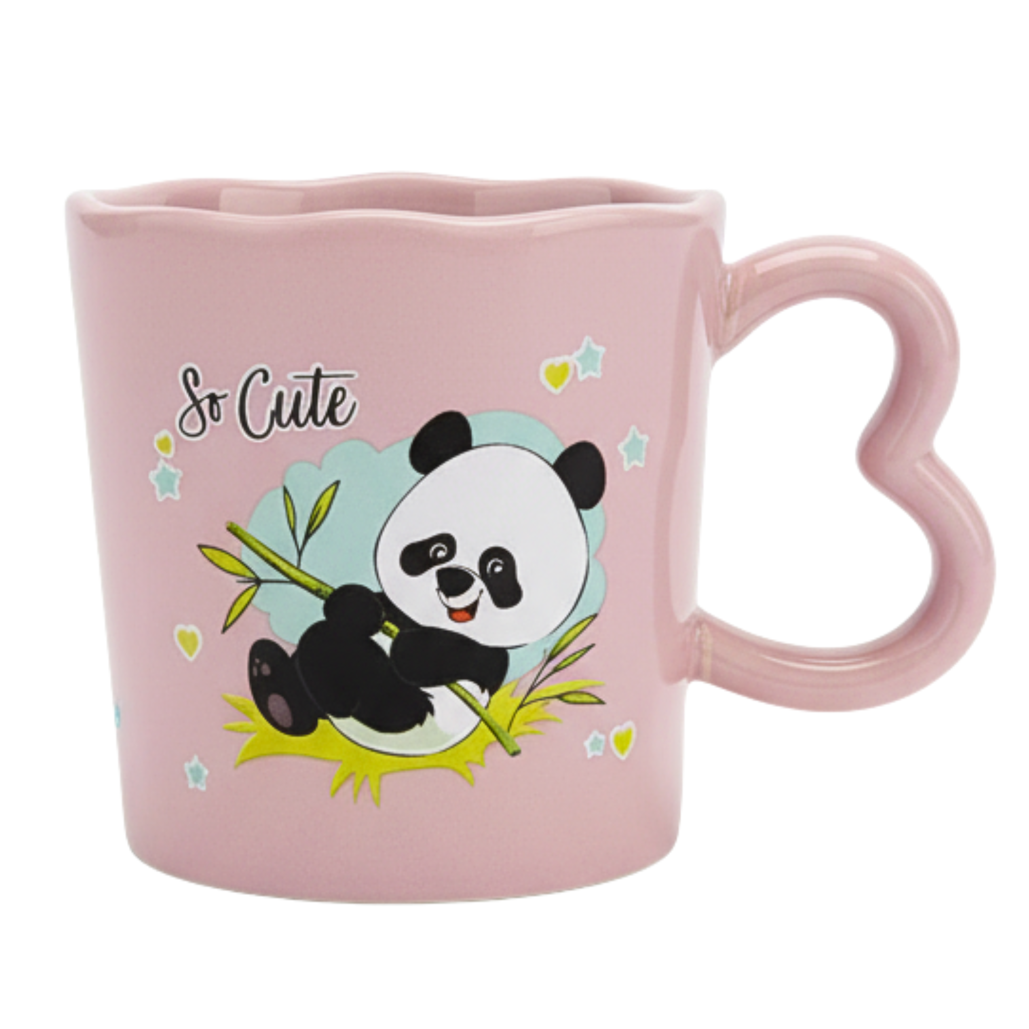 Mug Panda Kawaii | Anse Cœur & Design Mignon | Fiolla Home