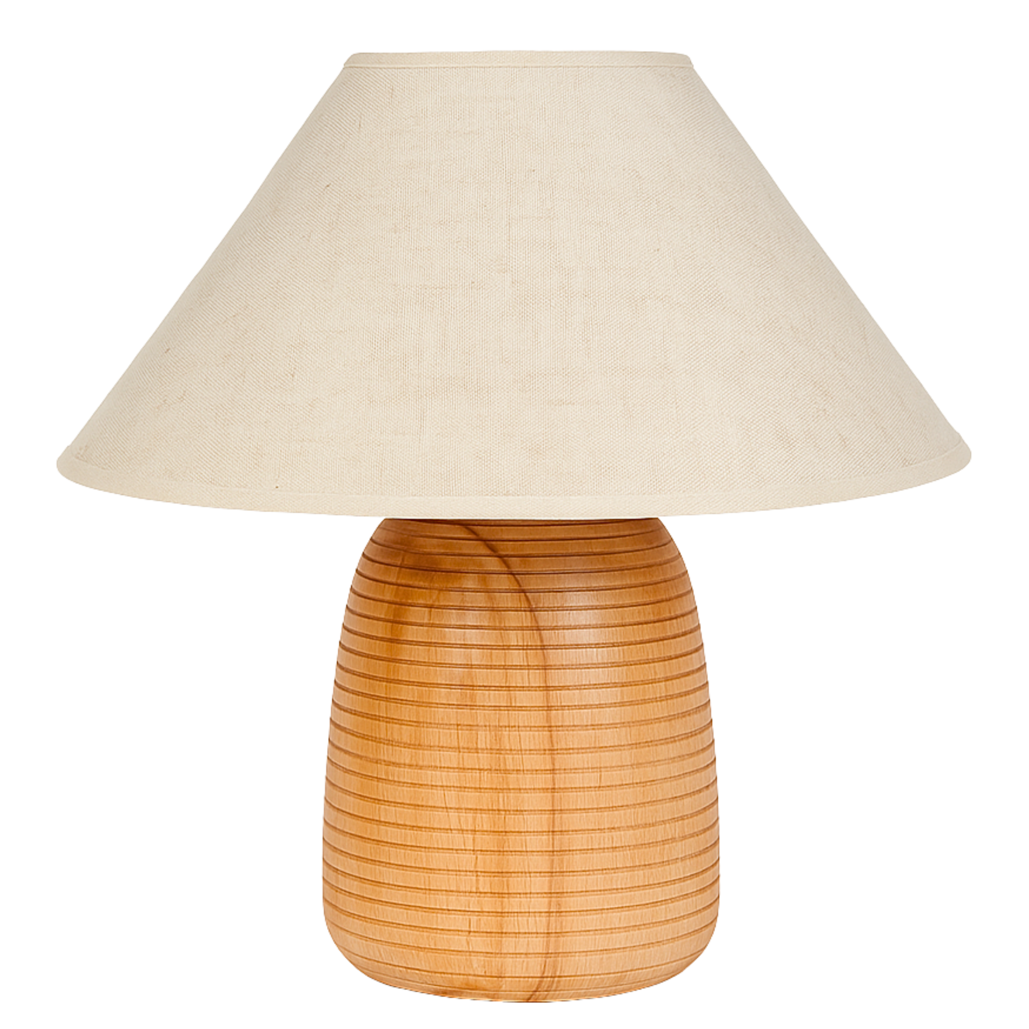 Lampe La Ruche – lampe de table bois handmade Tunisie