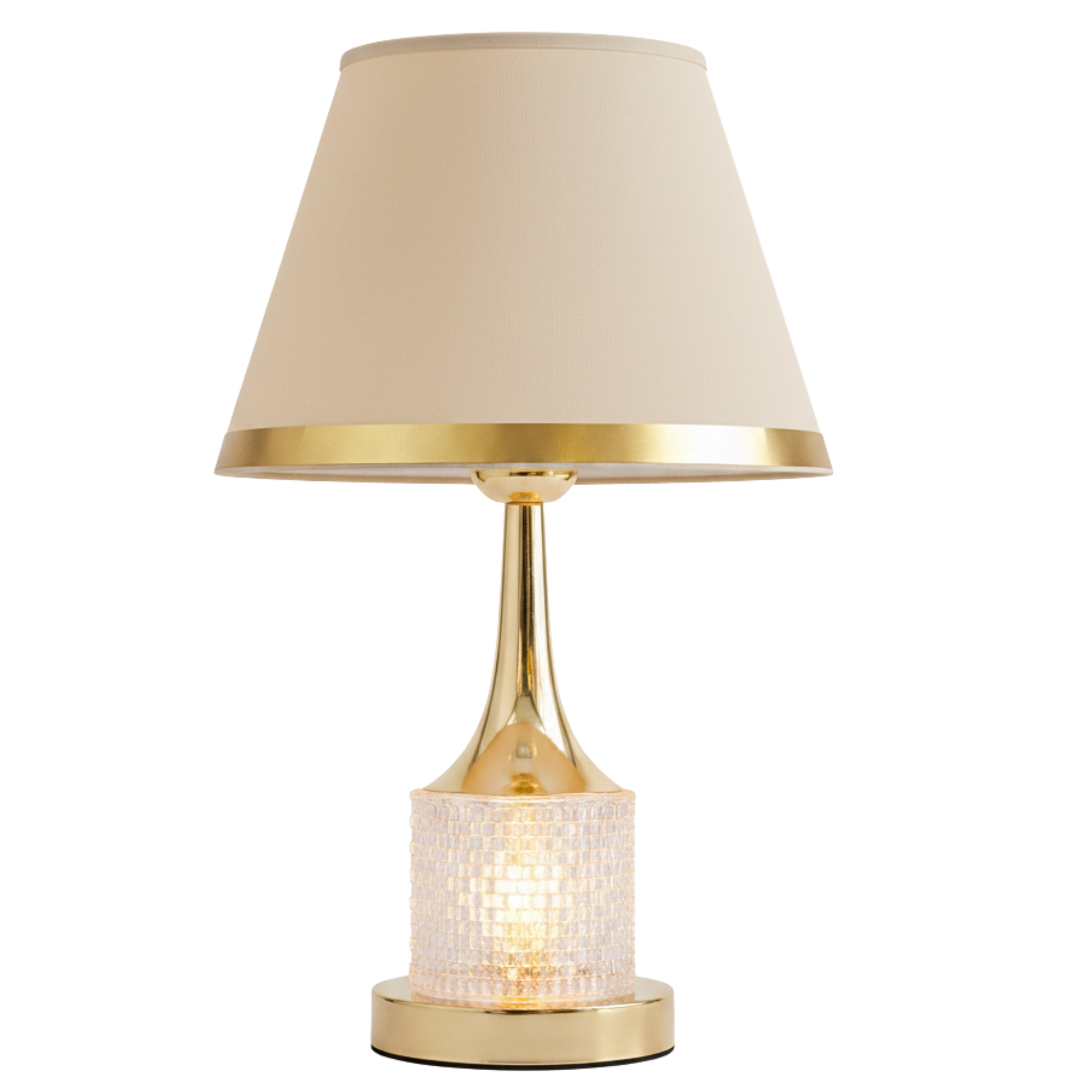 Lampe de Chevet Dorée – Veilleuse Élégante pour Chambre à Coucher Tunisie | Fiolla Home