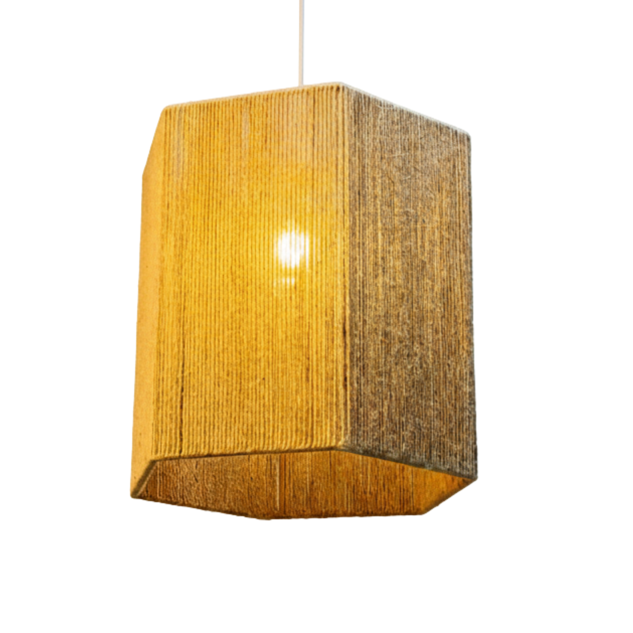 Suspension Luminaire Jute Fait Main Tunisie | Design Oriental & Bohème