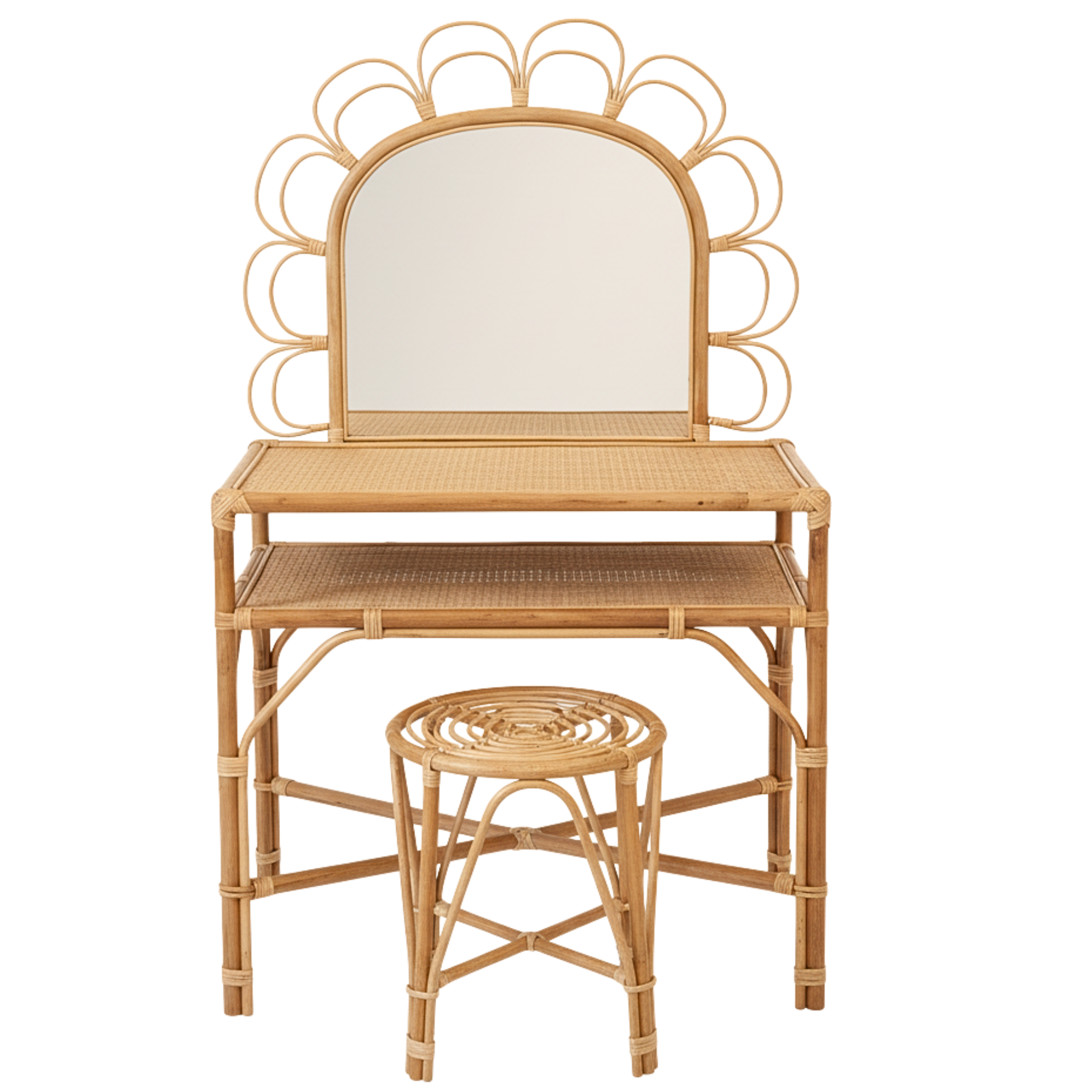 Coiffeuse avec chaise