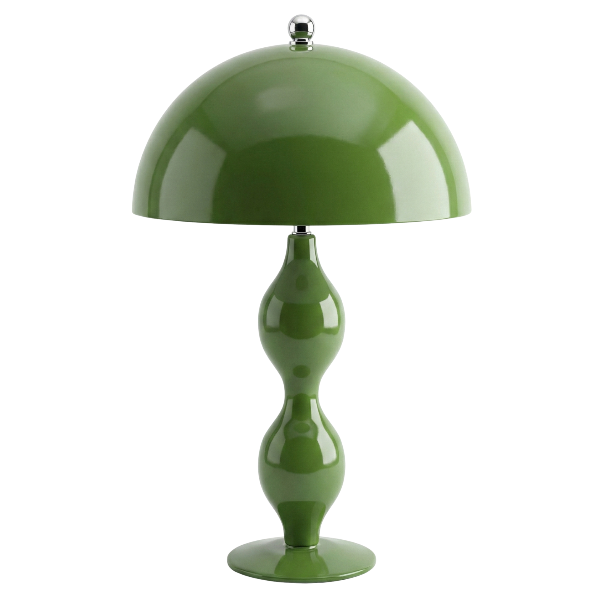Lampe de Table Design Rétro Verte – Style Vintage & Élégance Intemporelle