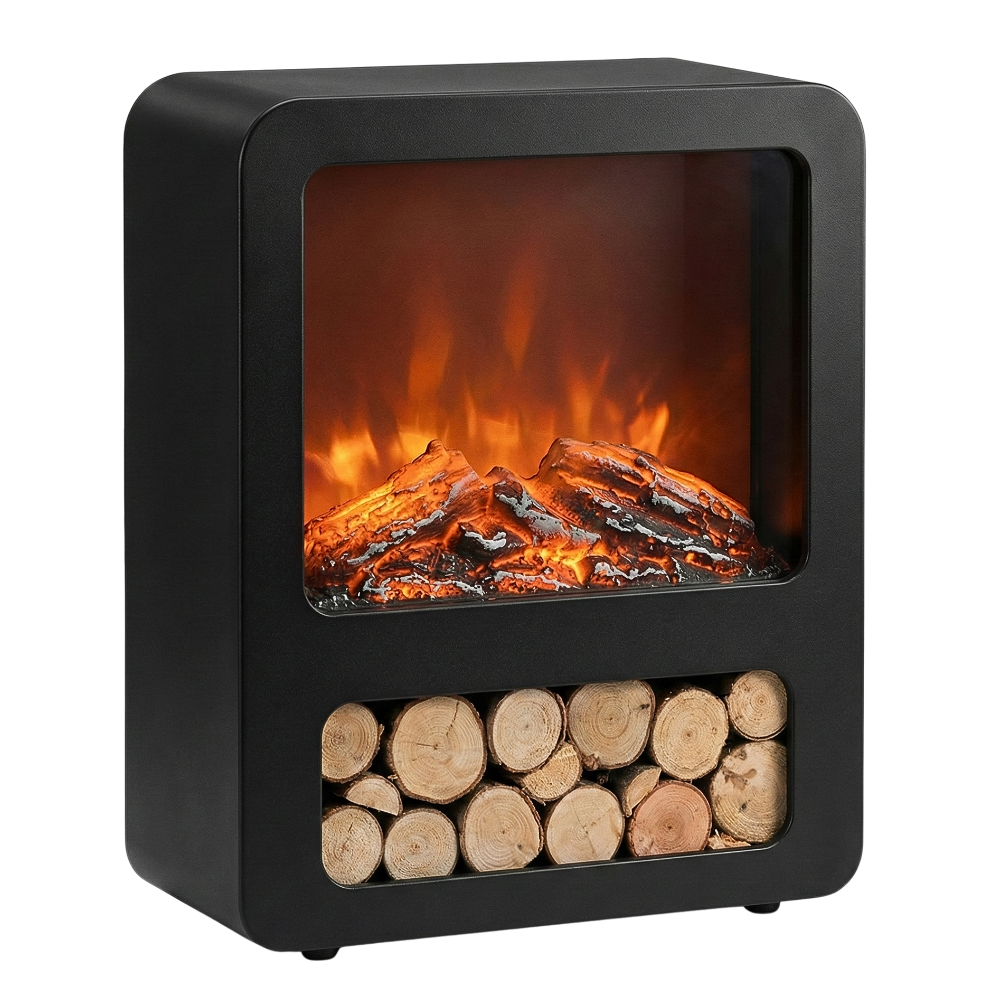 Lampe Cheminée Décorative Effet Feu – Ambiance Cosy & Design (Sans Chaleur)