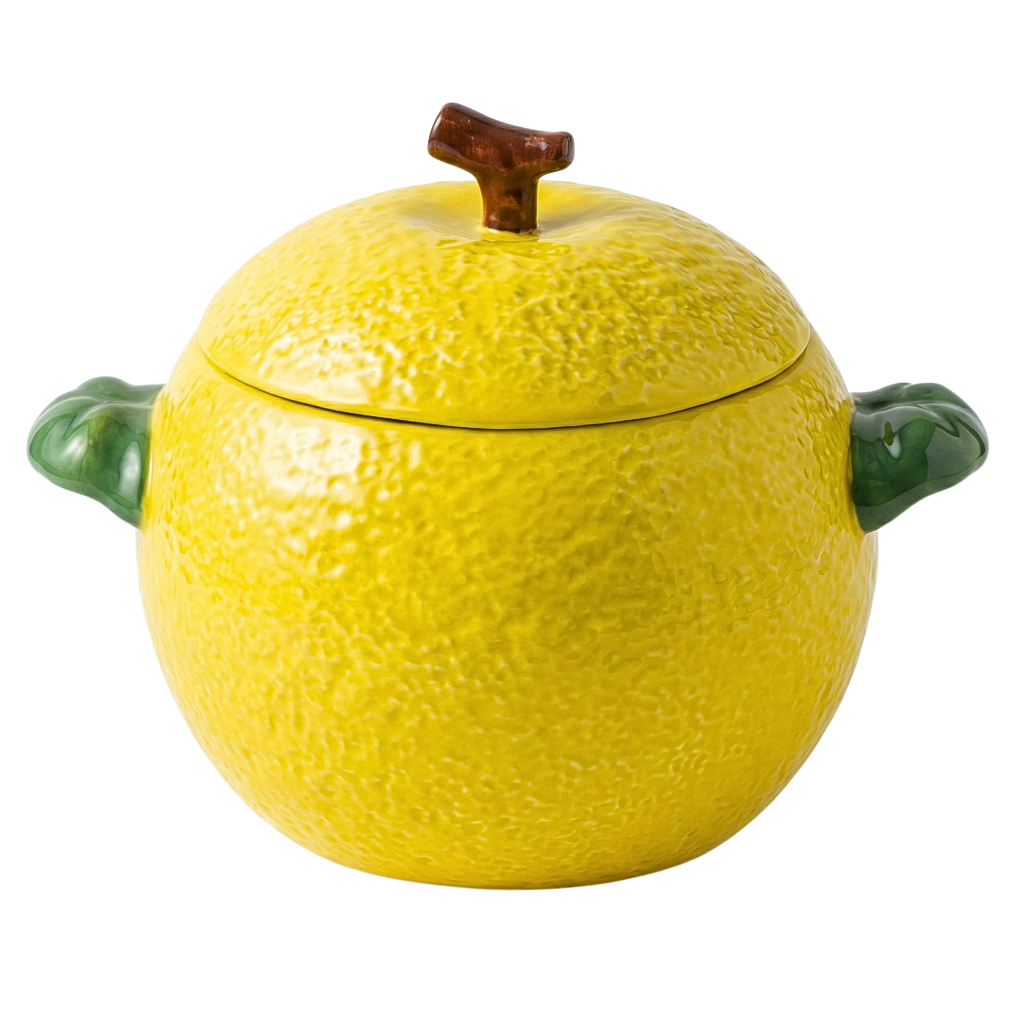 Soupière Citron en Céramique - Bol de Service Original & Tendance