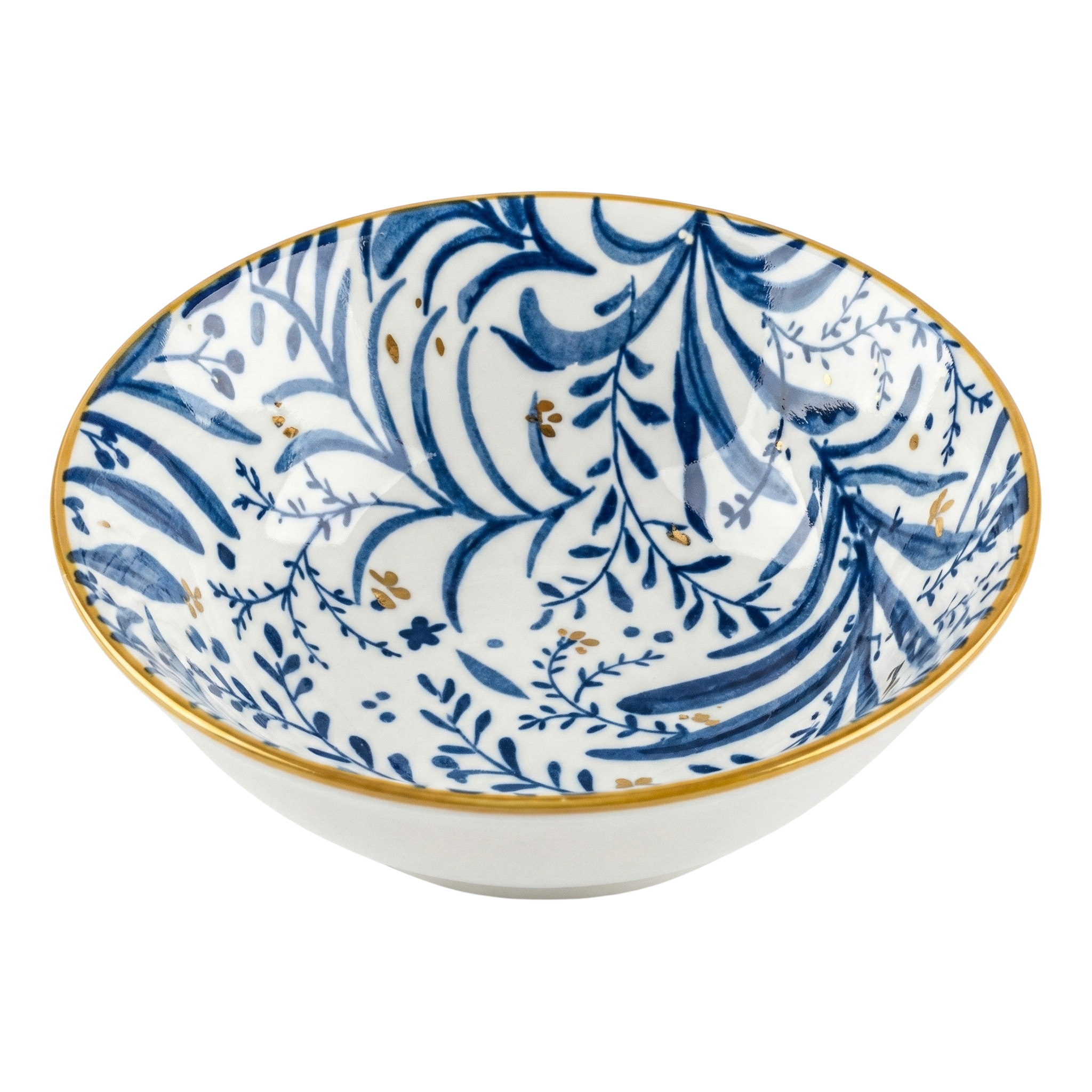 Bol à Soupe Céramique Motif Bleu – Idéal Soupe & Art de la Table