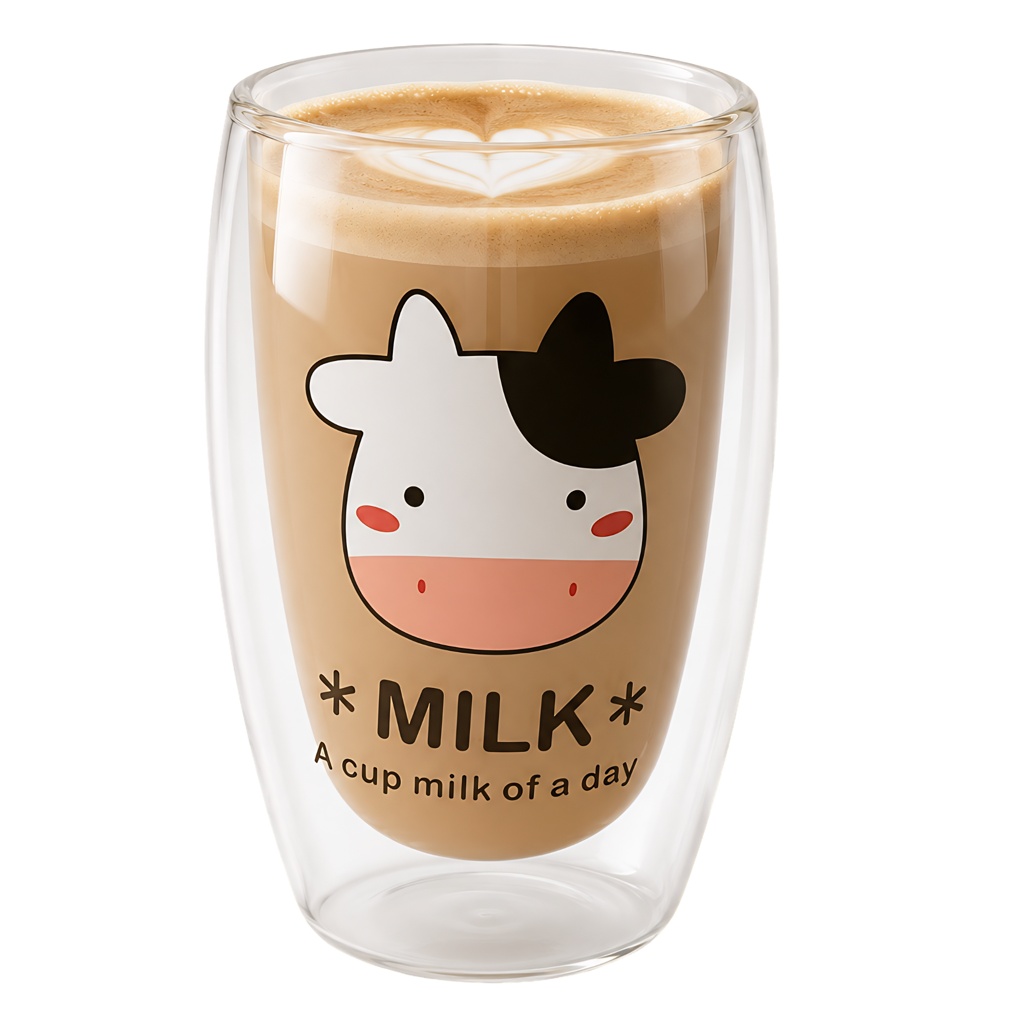 Mug Verre Double Paroi Milk Tunisie | Fiolla Home