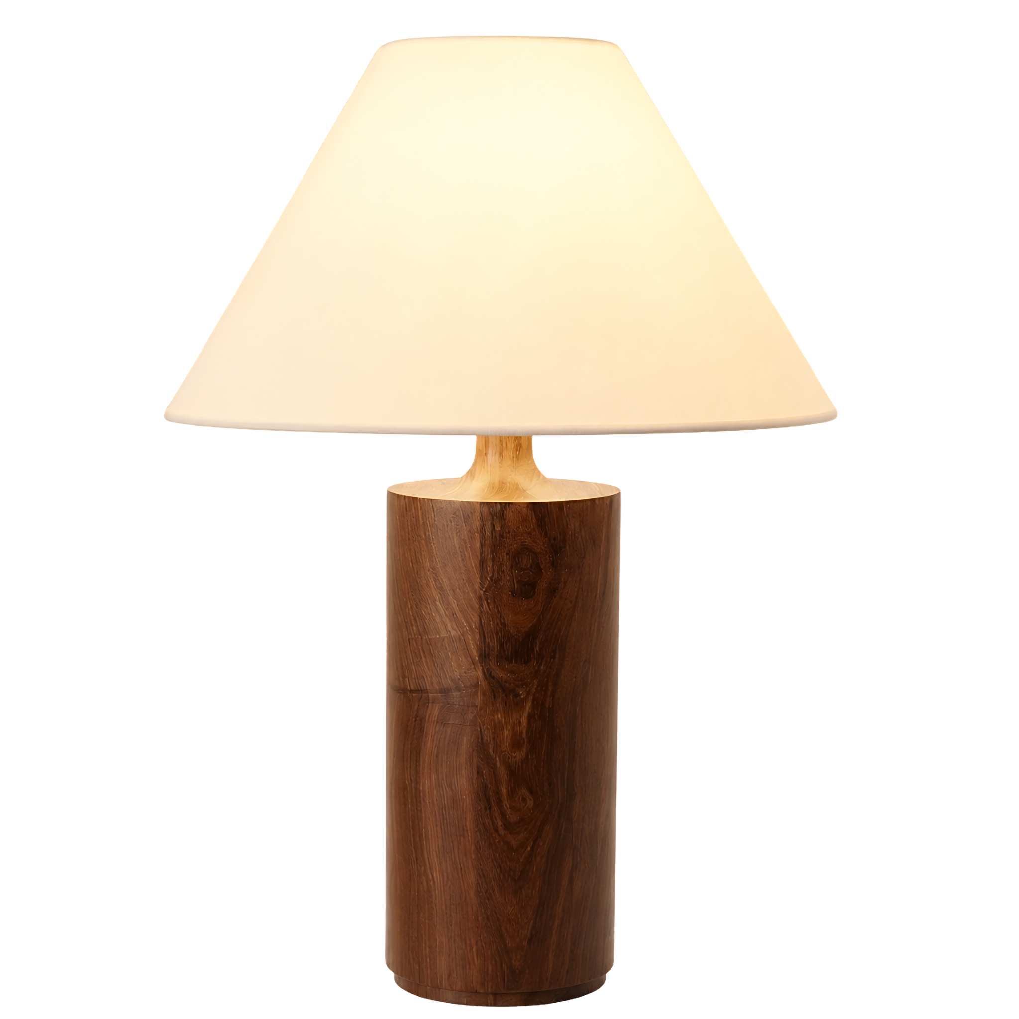 Lampe de Chevet Bois Hêtre & Lin | Fiolla Home Tunisie