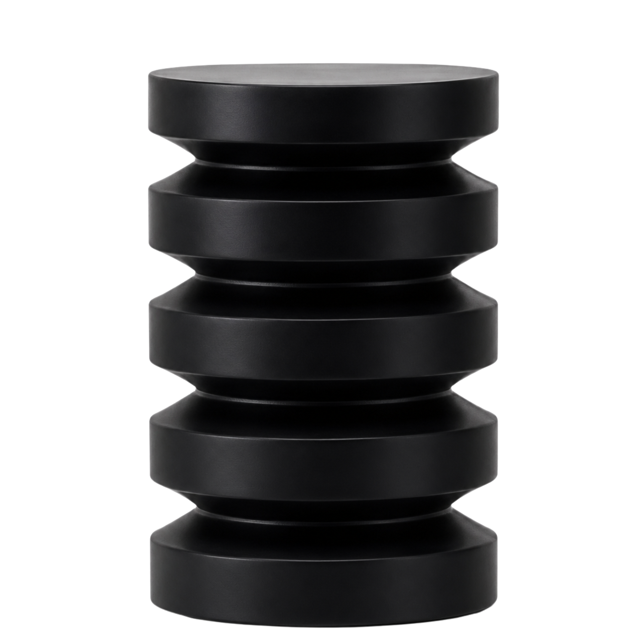 Table d'Appoint Tunisie | Bout de Canapé Noir Design Sculptural | Fiolla Home