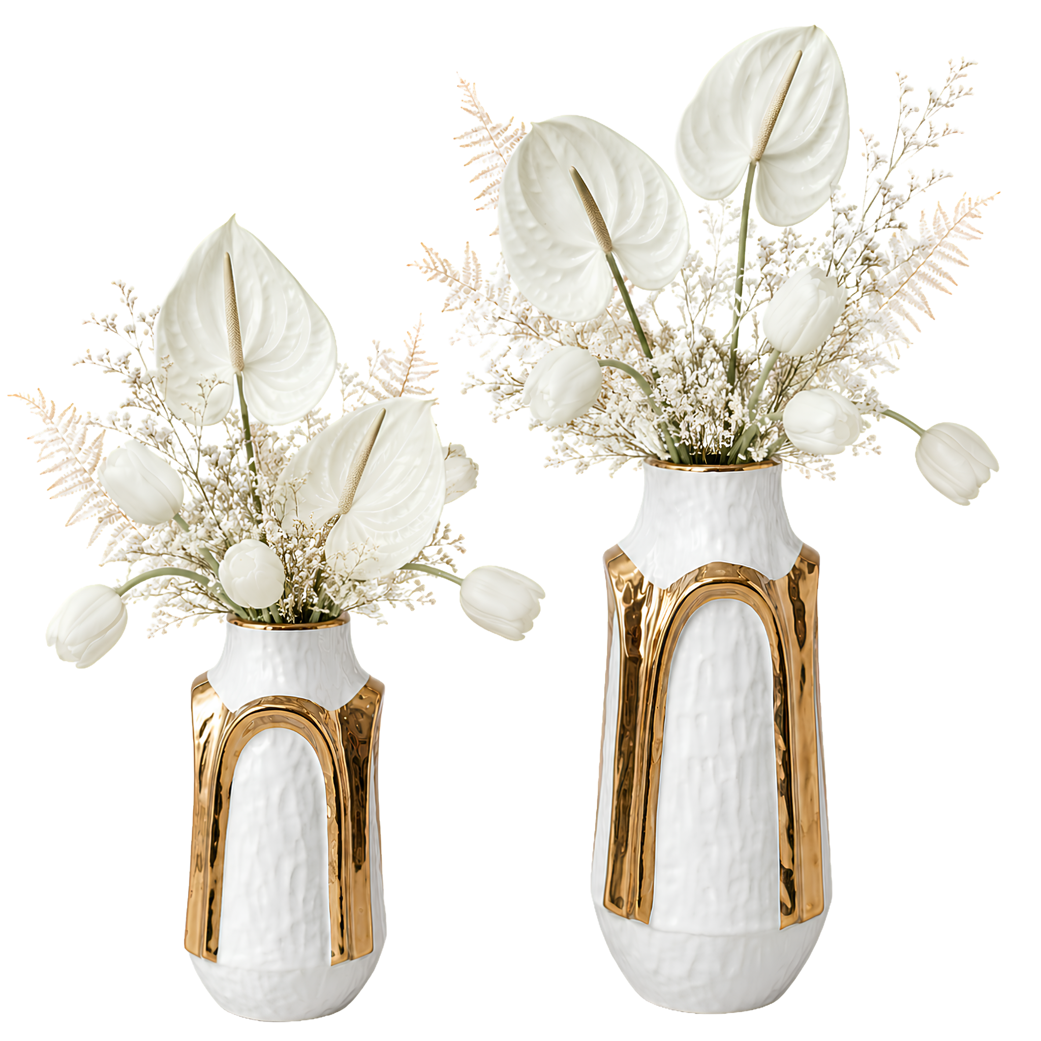 Lot de 2 Vases