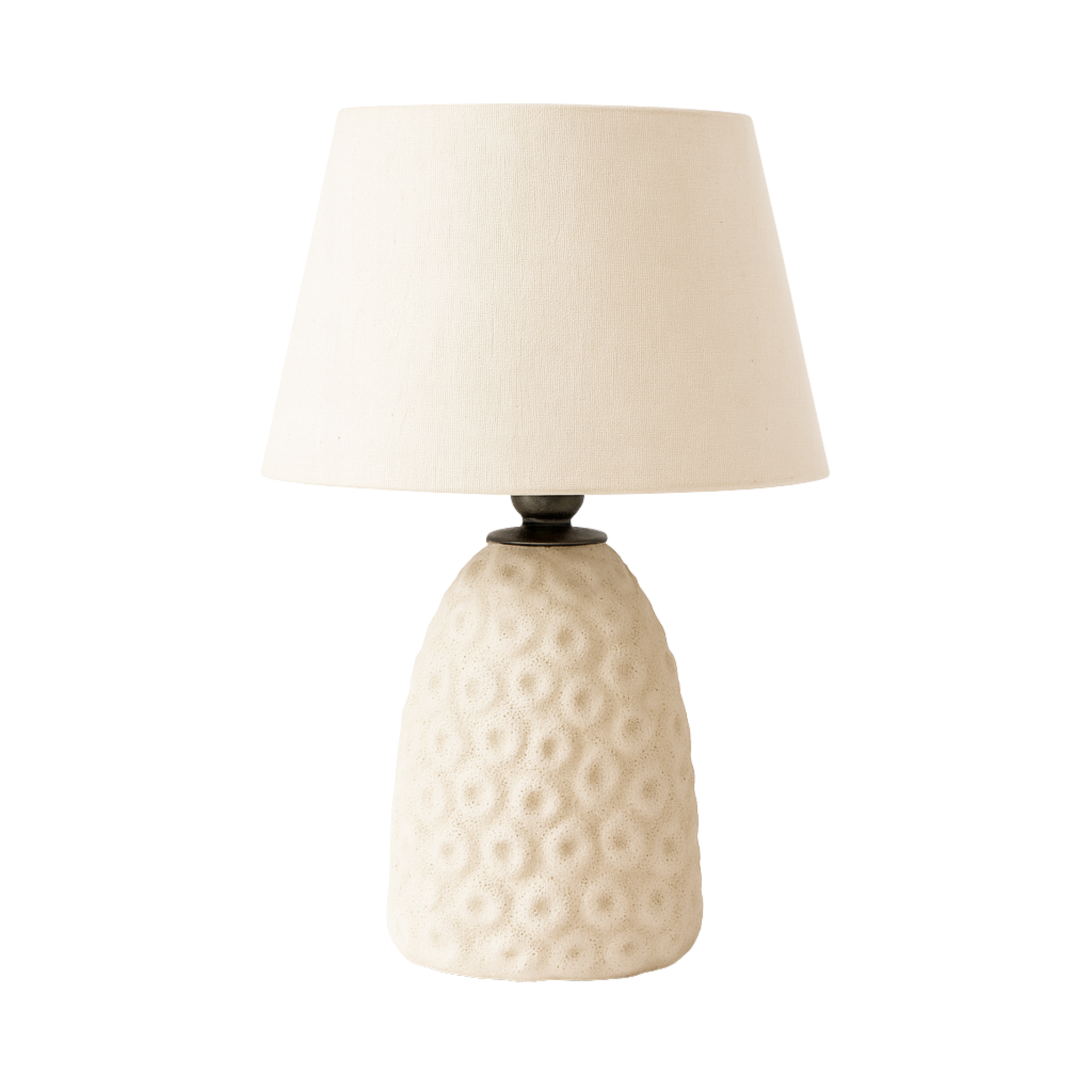 Veilleuse LED | Luminaire céramique texturée | Fiolla Home