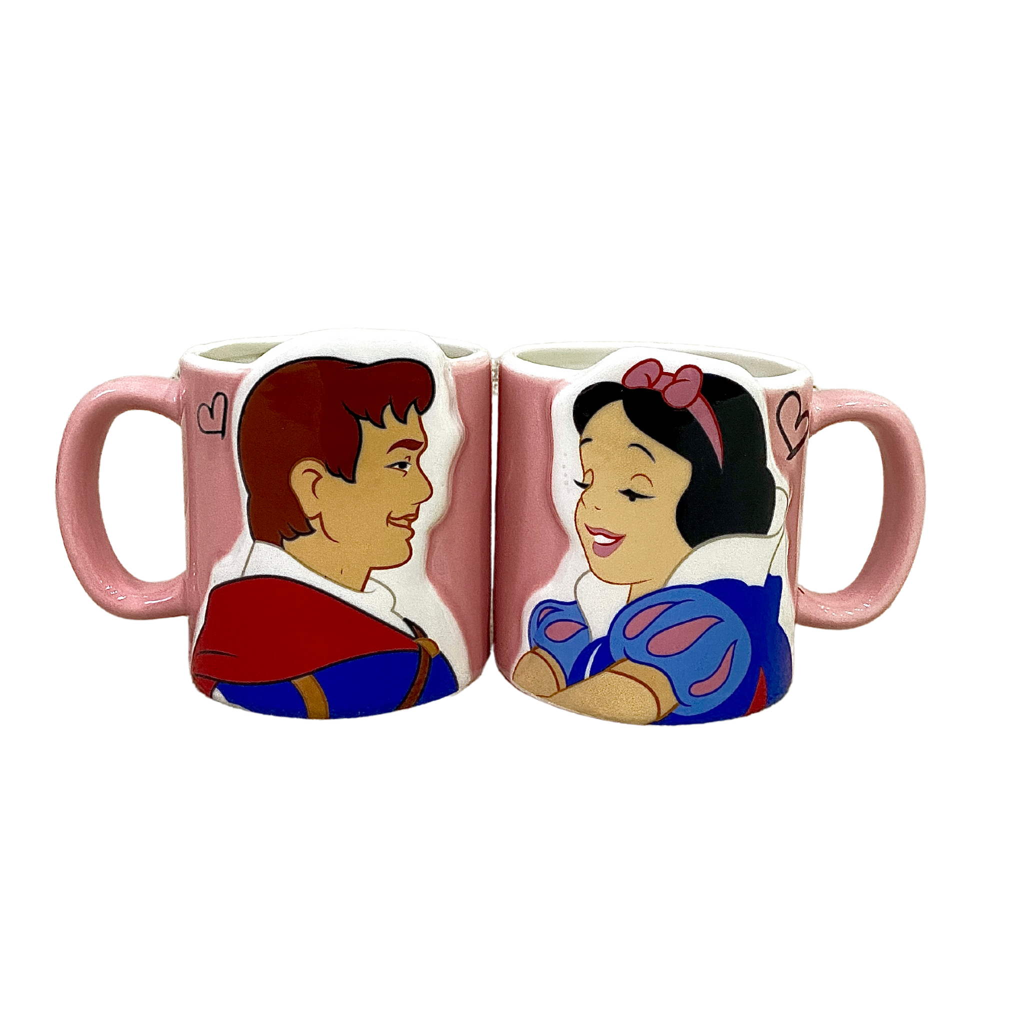 Tasses Disney Rose Amoureux | Cadeau Idéal Couple | Fiolla Home