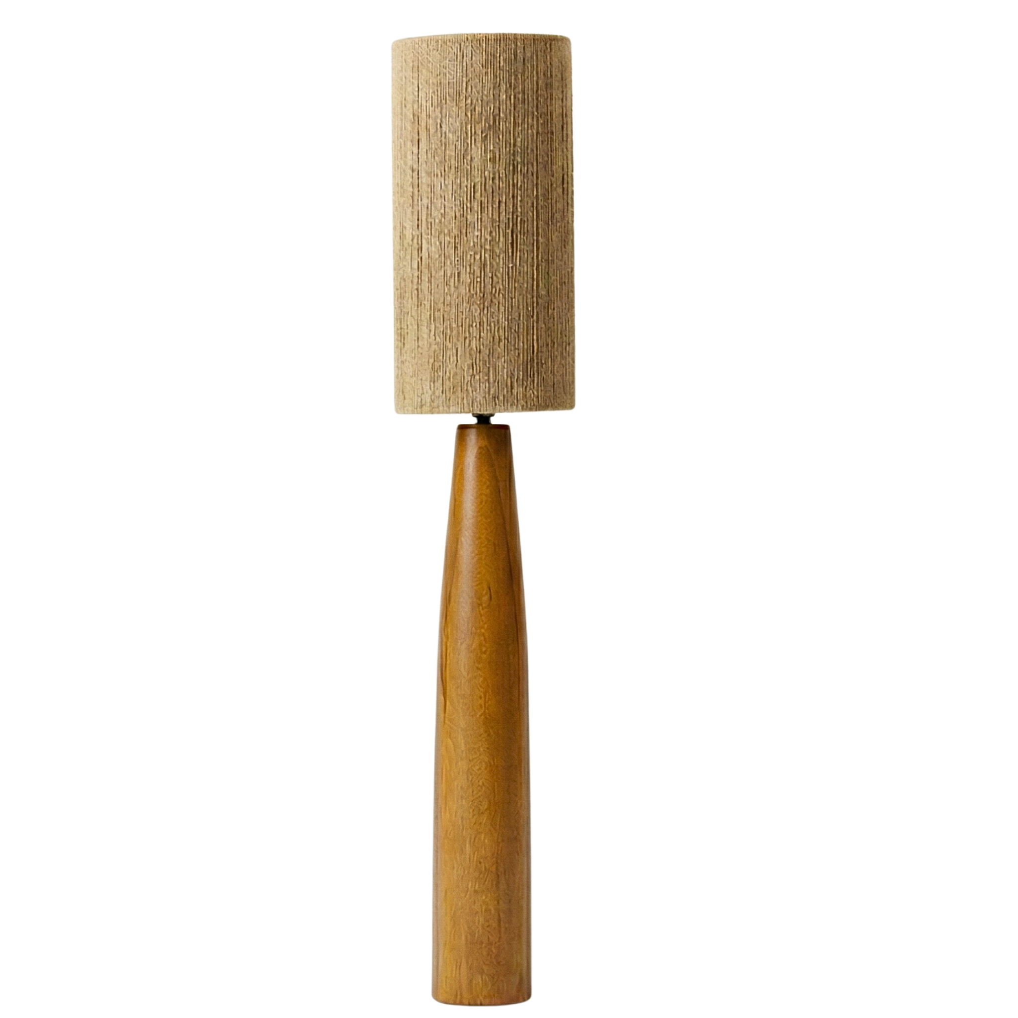 Lampadaire en Bois Rouge Fait Main Tunisie | Fiolla Home