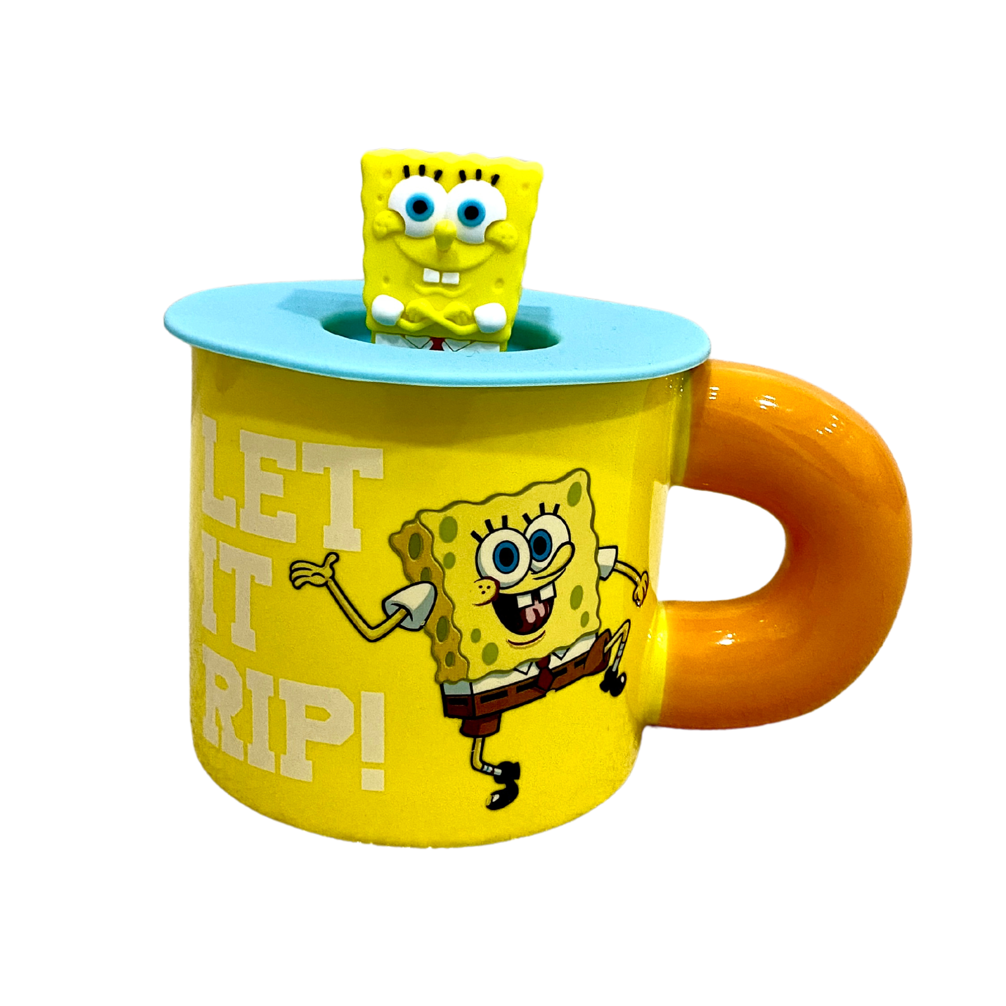 Mug "Let It Rip" Jaune | Design Original et Amusant | Fiolla Home