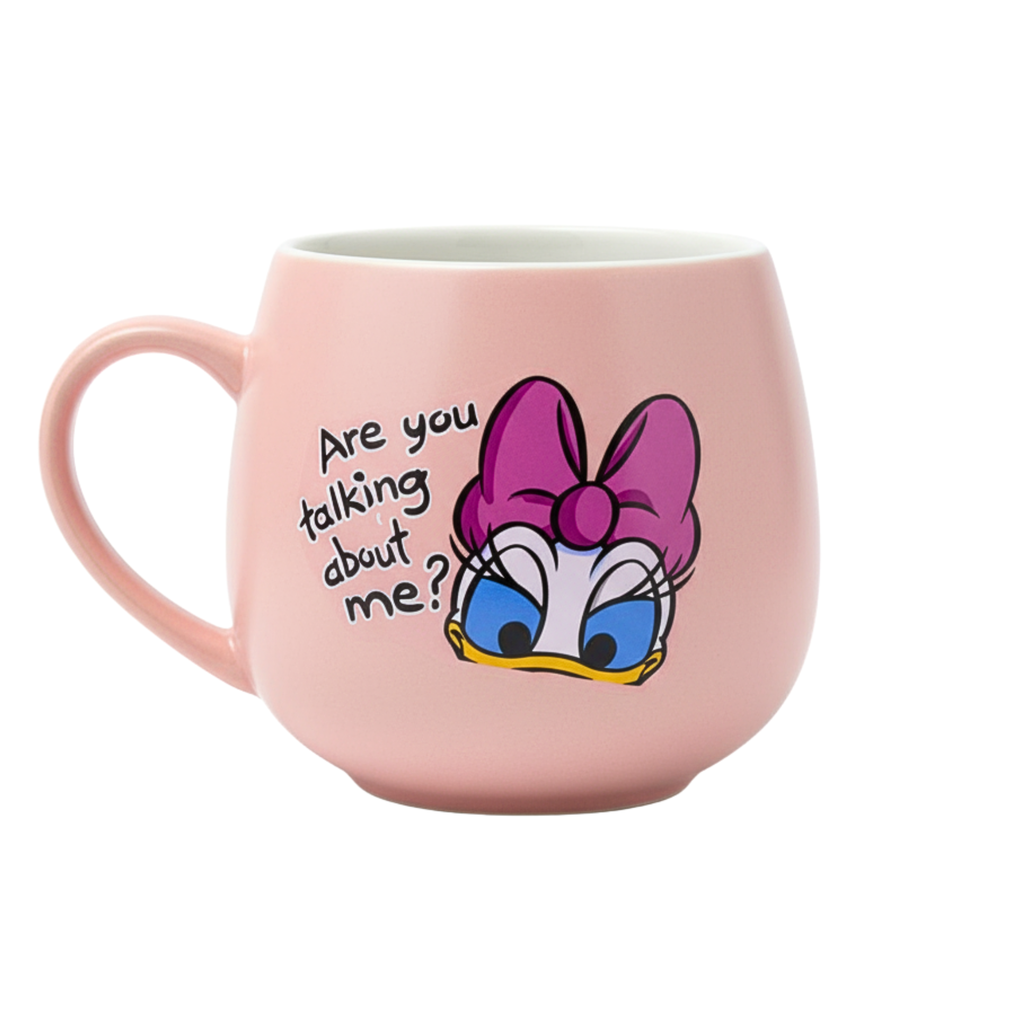 Mug Daisy Duck – Céramique Rose Originale avec Message Fun