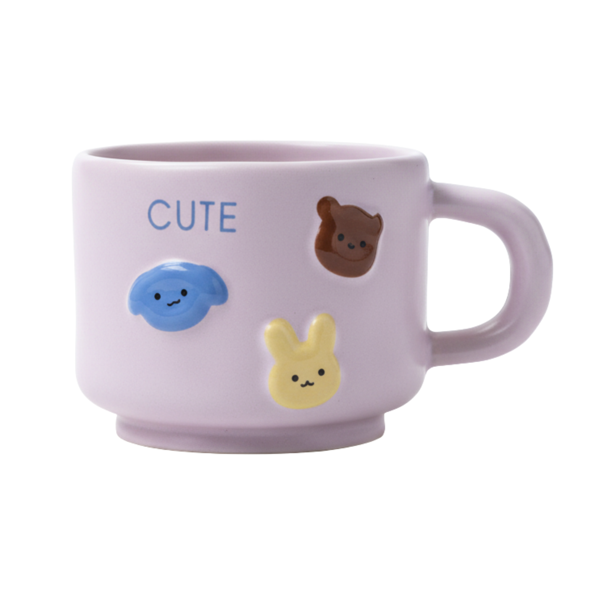Mug céramique kawaii 3D – Animaux mignons | Fiolla Home