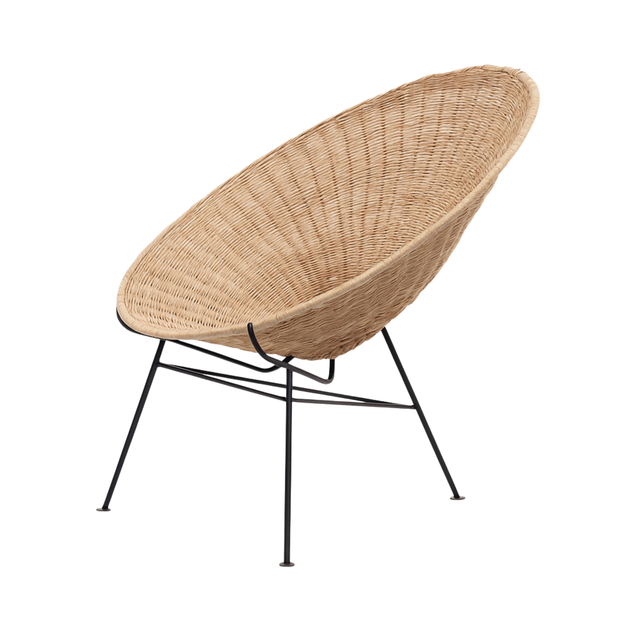 Chaise en rotin Tunisie | Bohème chic naturel | Fiolla Home