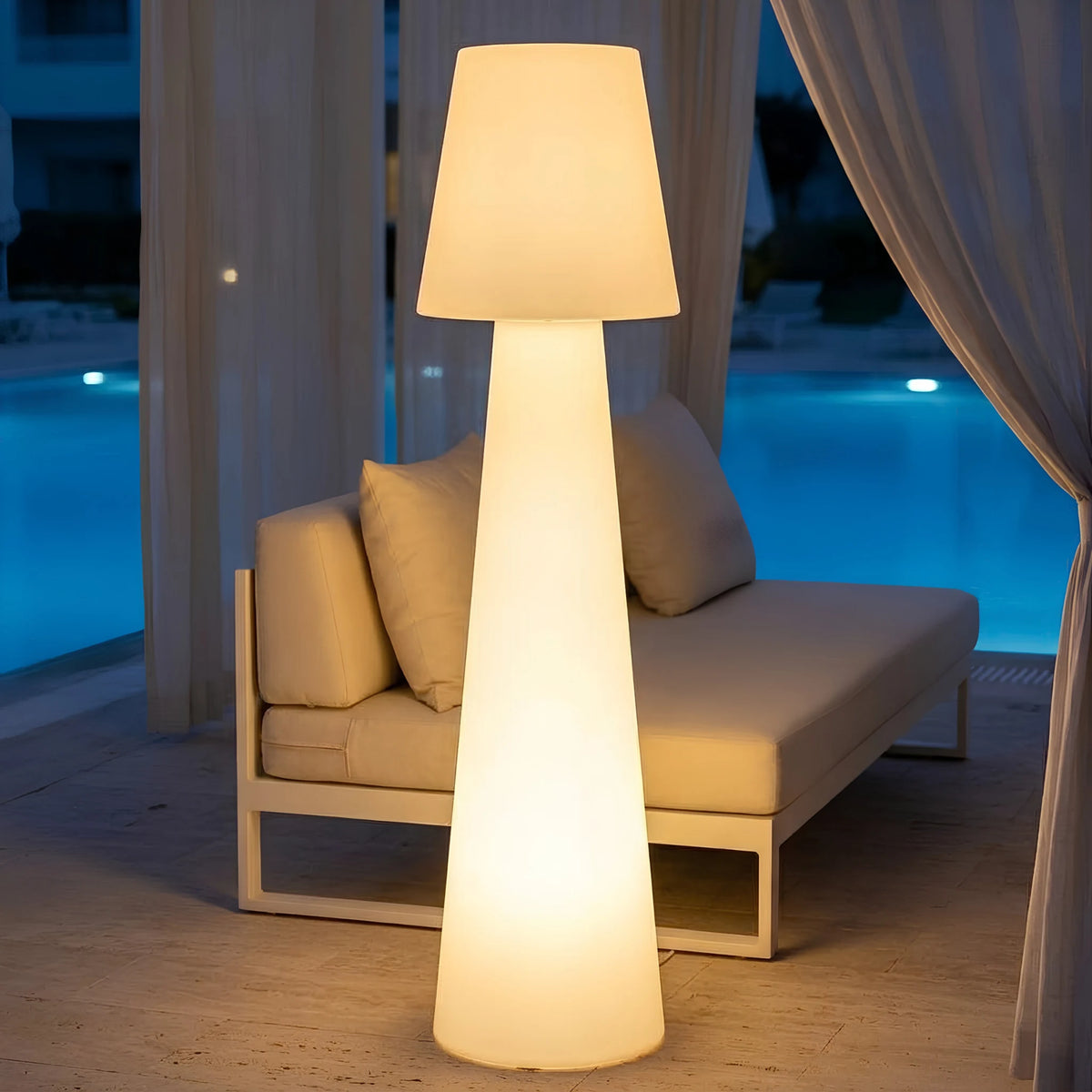 Lampadaire Extérieur Tunisie | Rechargeable & Sans Fil | Fiolla Home