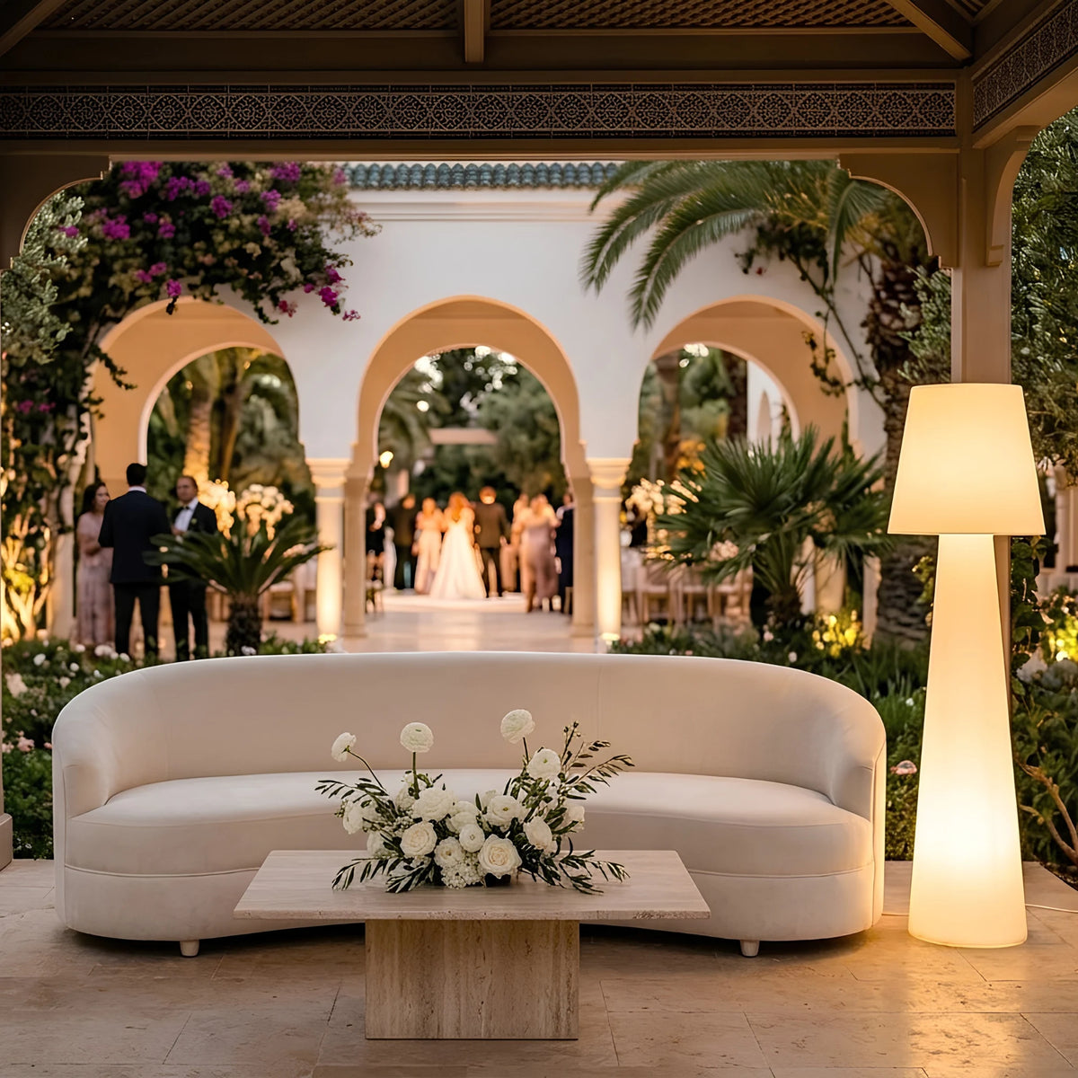 Lampadaire Extérieur Tunisie | Rechargeable & Sans Fil | Fiolla Home
