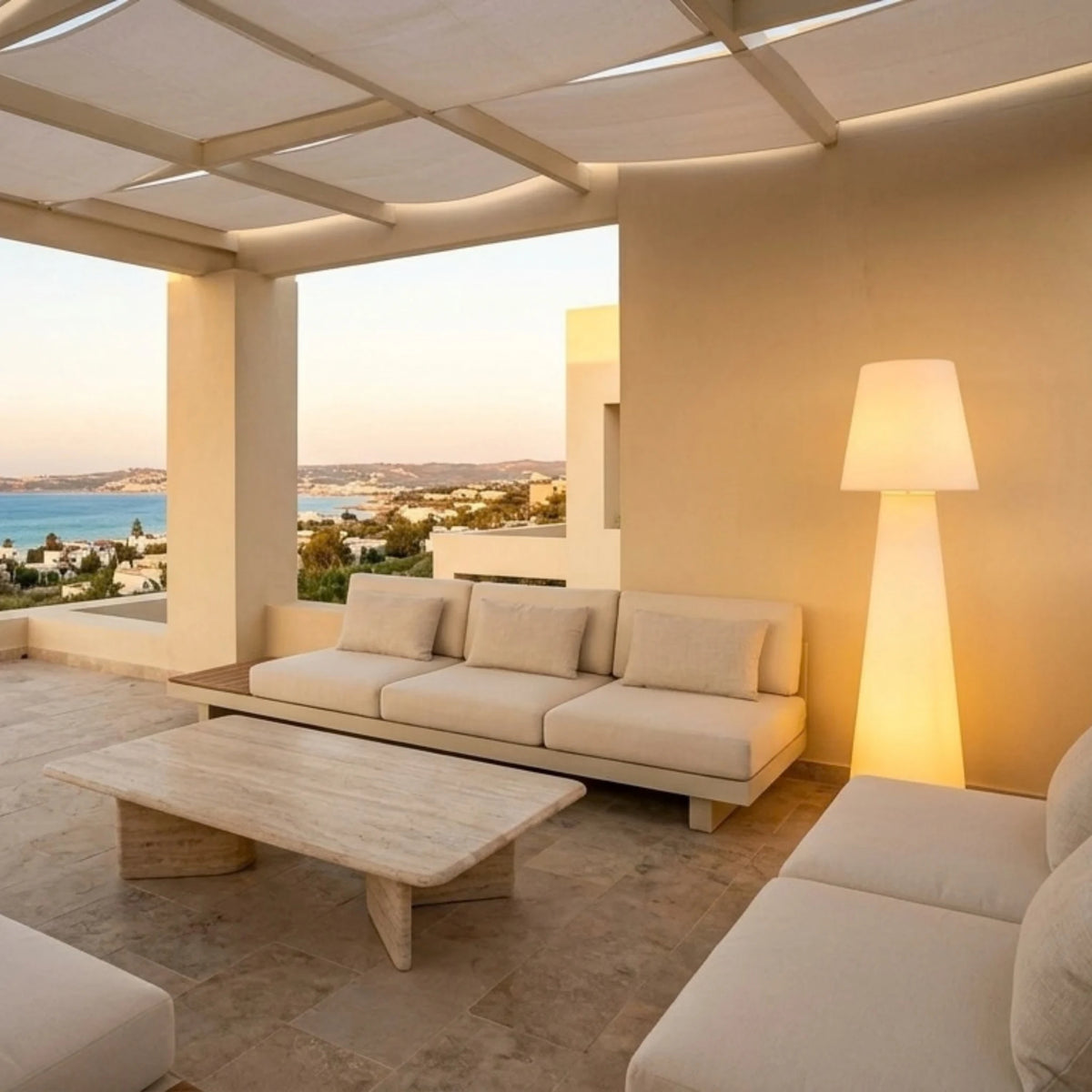 Lampadaire Extérieur Tunisie | Rechargeable & Sans Fil | Fiolla Home