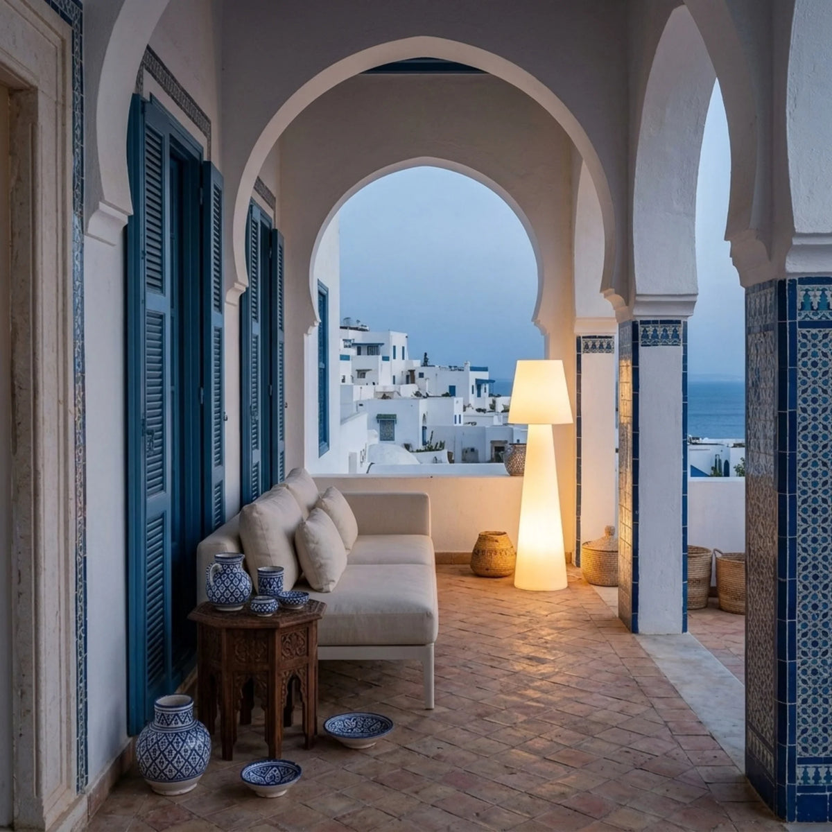 Lampadaire Extérieur Tunisie | Rechargeable & Sans Fil | Fiolla Home
