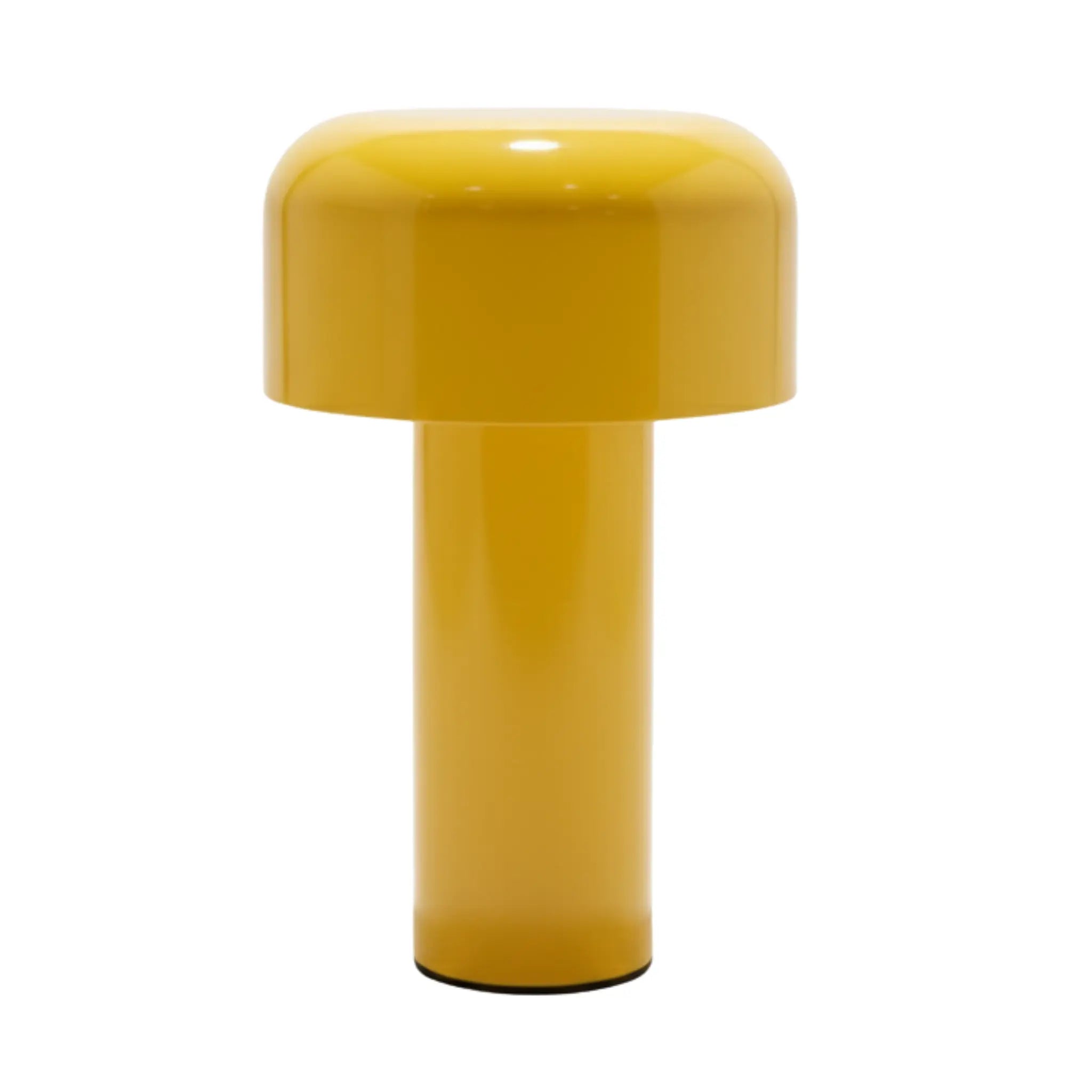 Lampe de table LED jaune au design champignon disponible en Tunisie
