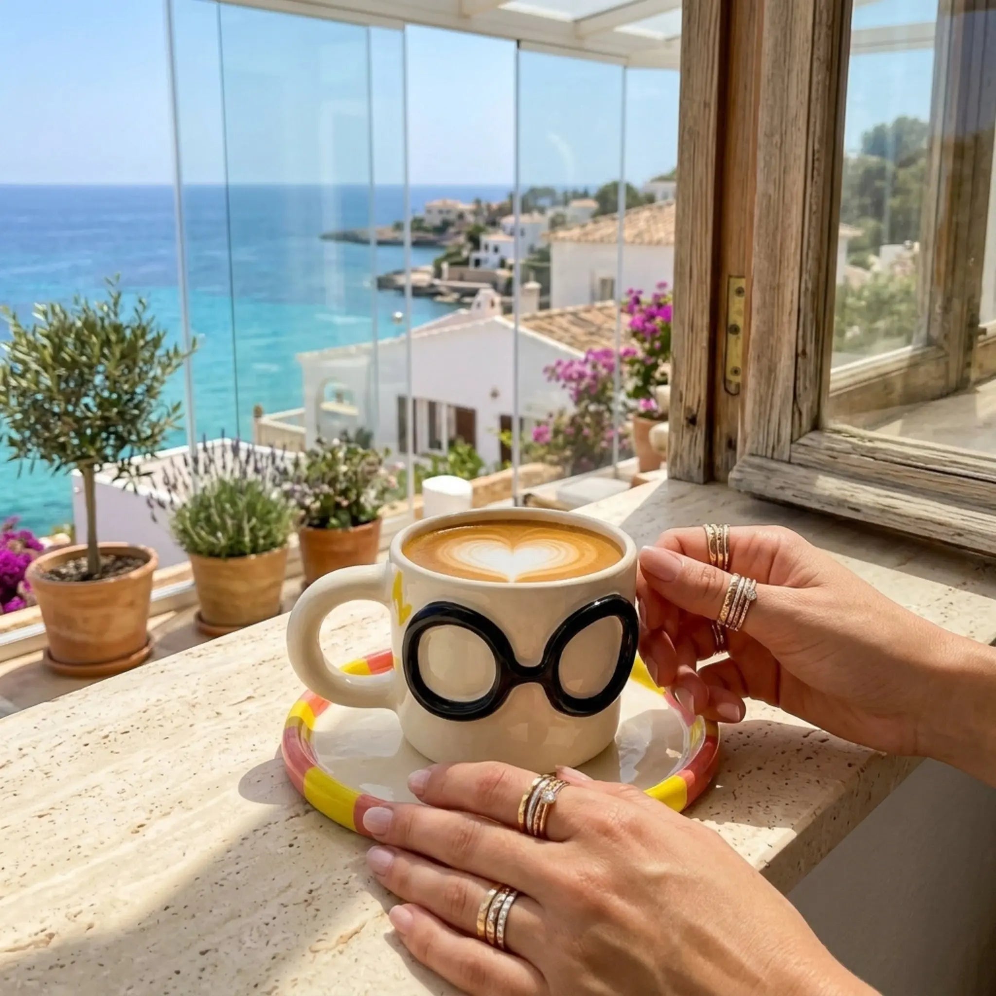 Mug Harry Potter céramique bureau architecte plans
latte art fait main Tunisie — artisanal Fiolla Home