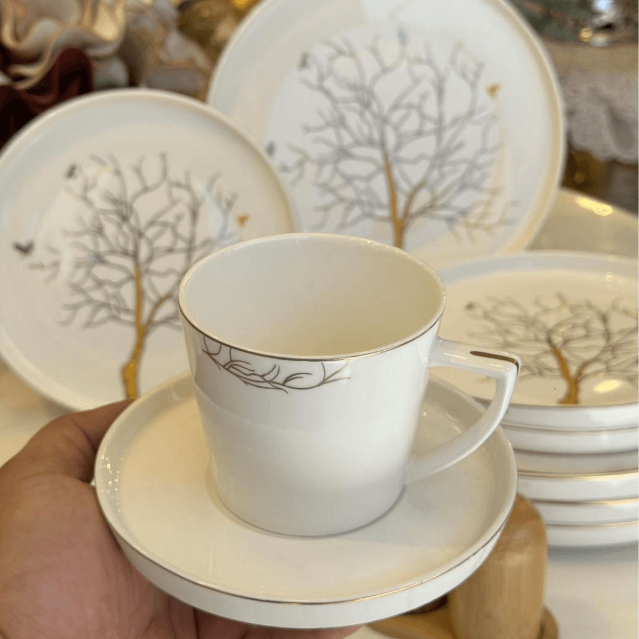 Service 48 Pièces en Porcelaine - Élégance et Polyvalence | Fiolla Home - Fiolla Home