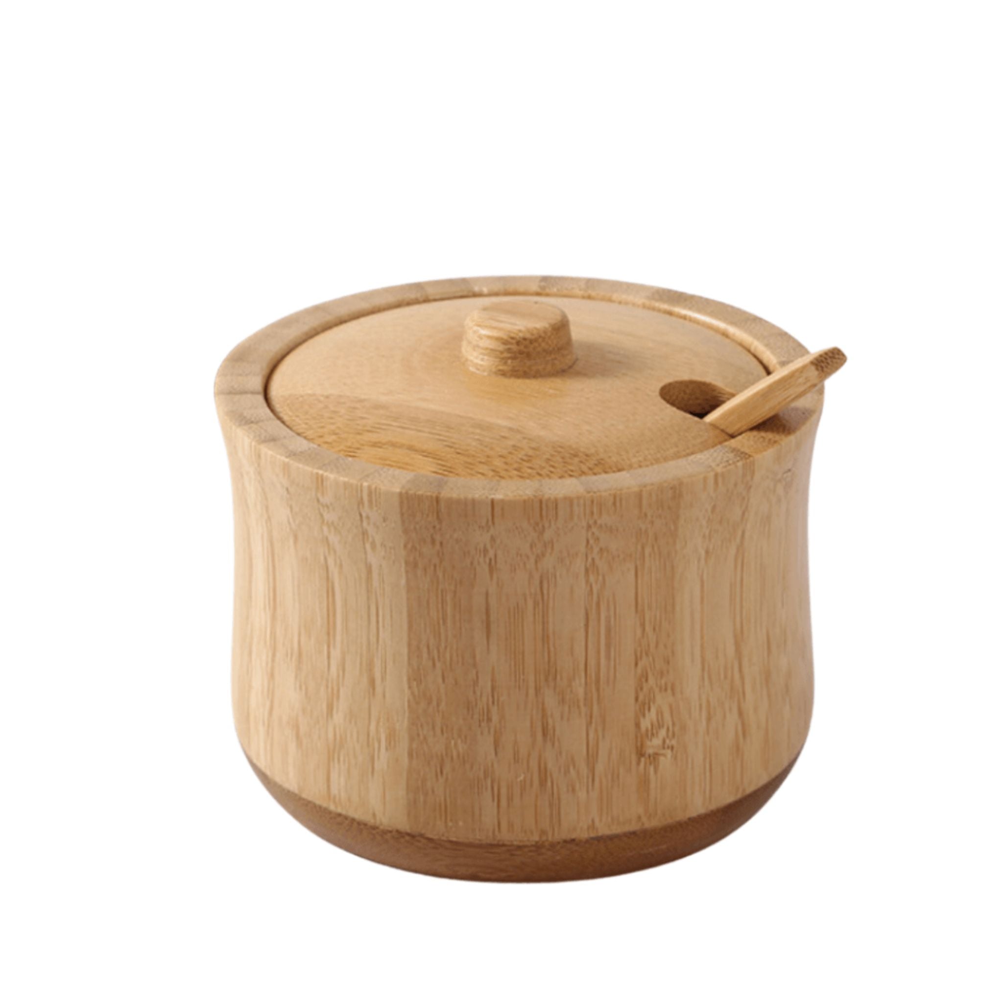 Sucrière en Bois avec Cuillère - Élégance Rustique | Fiolla Home - Fiolla Home