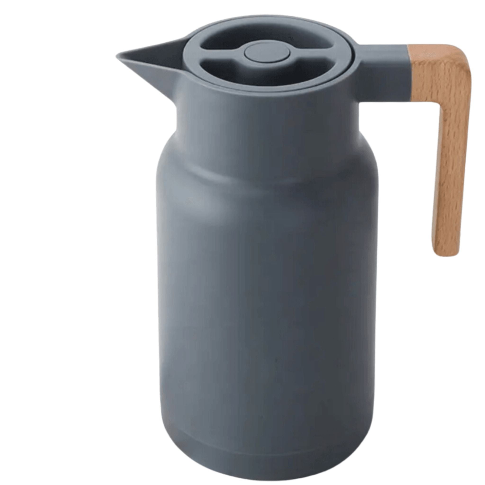 Thermos 1L avec Manche en Bois - Élégance et Fonctionnalité | Fiolla Home - Fiolla Home